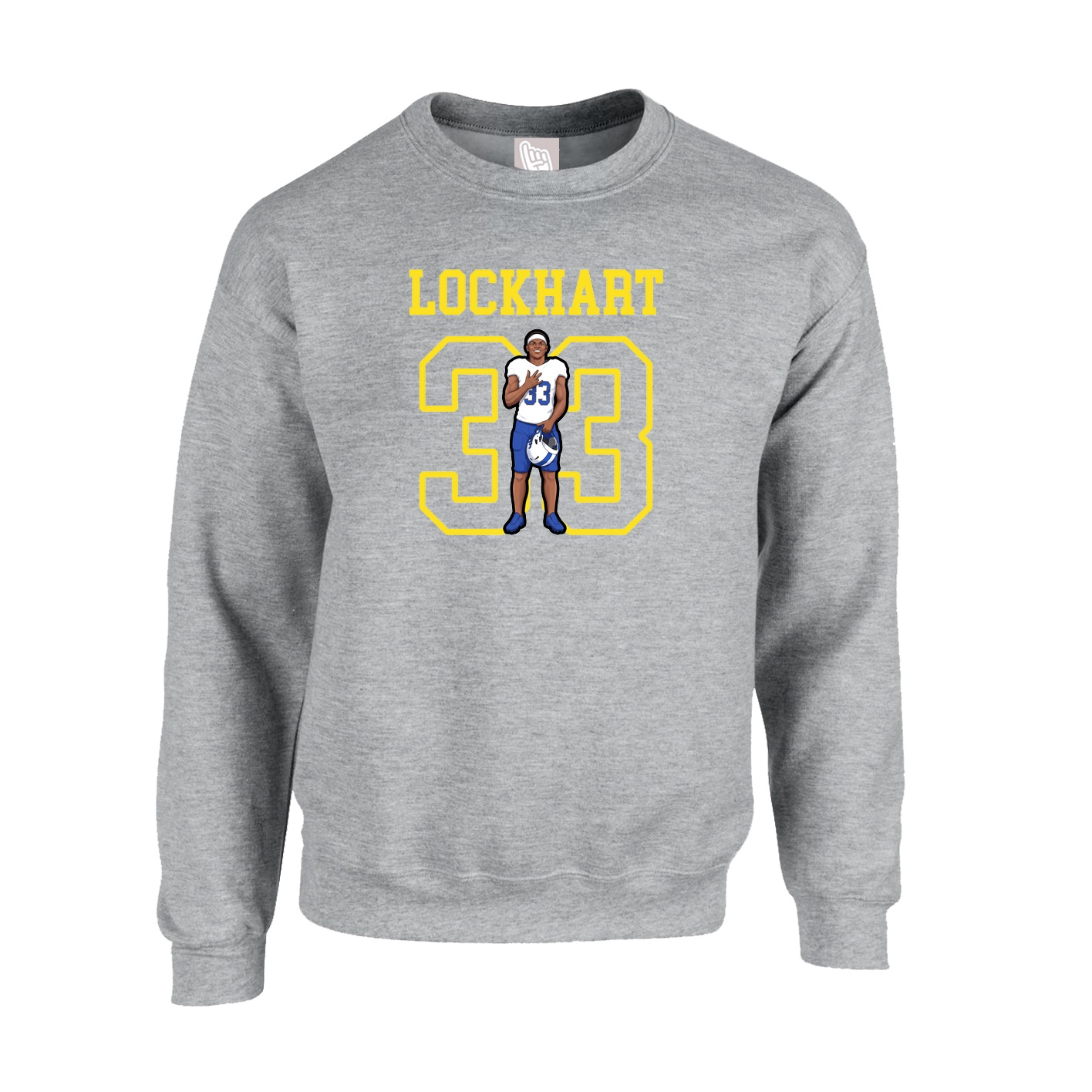 Fleece Crew — Shirsey in Grey