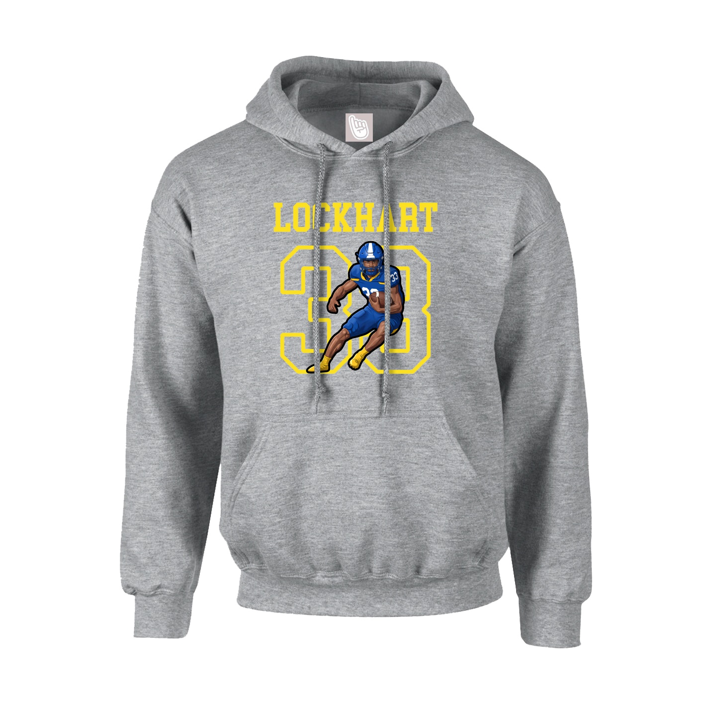 Hoodie — Shirsey in Grey