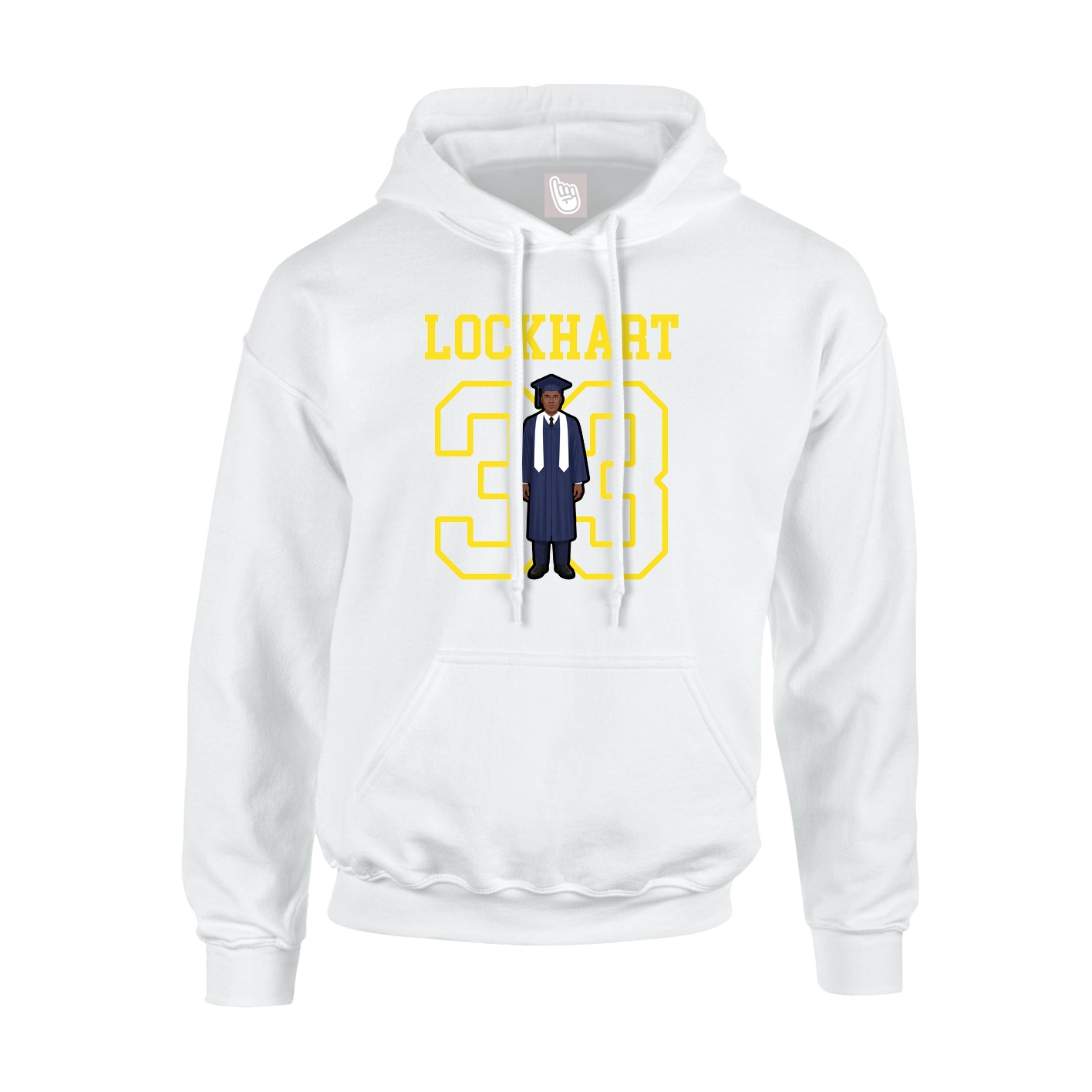 Hoodie — Shirsey in White