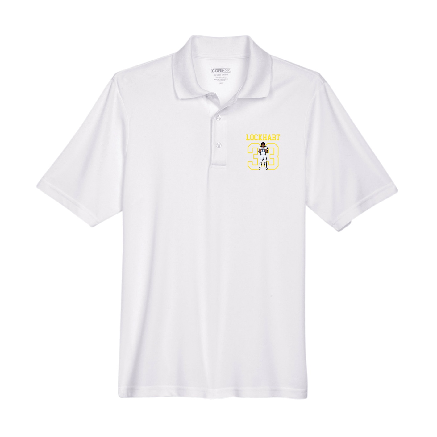 Performance Polo — Shirsey in White