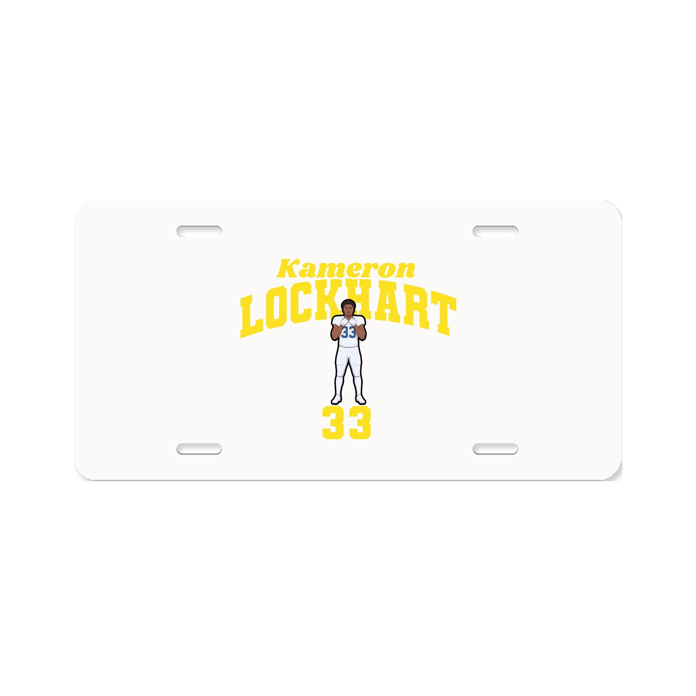 License Plate — Signature Arch in Classic