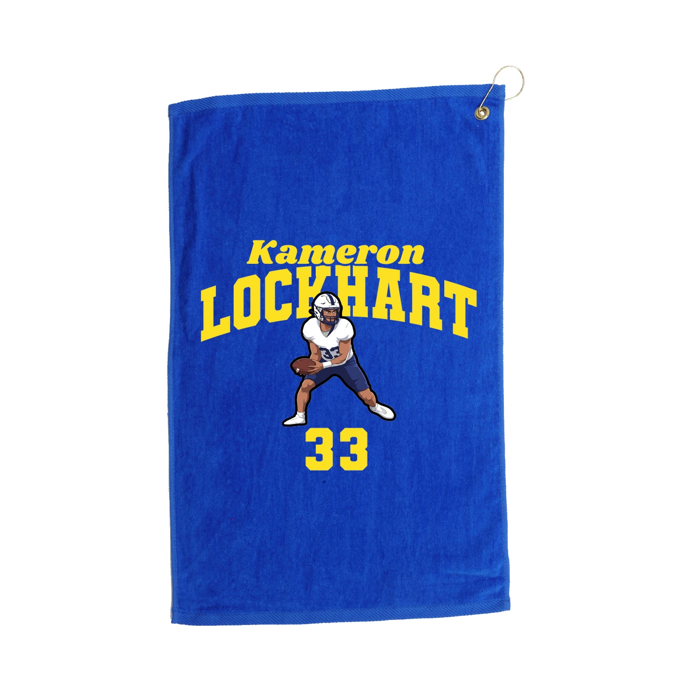 Golf Towel — Signature Arch in Royal
