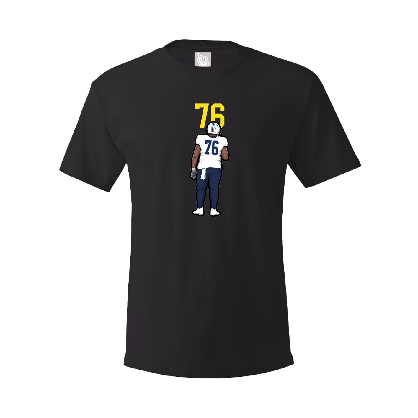 Tee — Number Top in Black