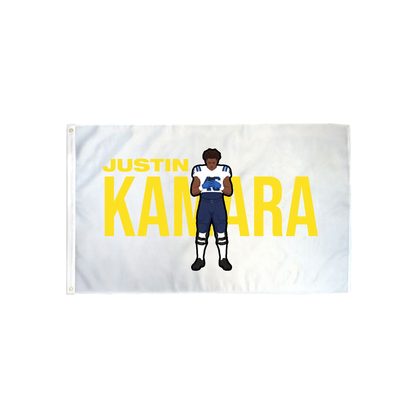 3x5 Flag — Player Name in Classic