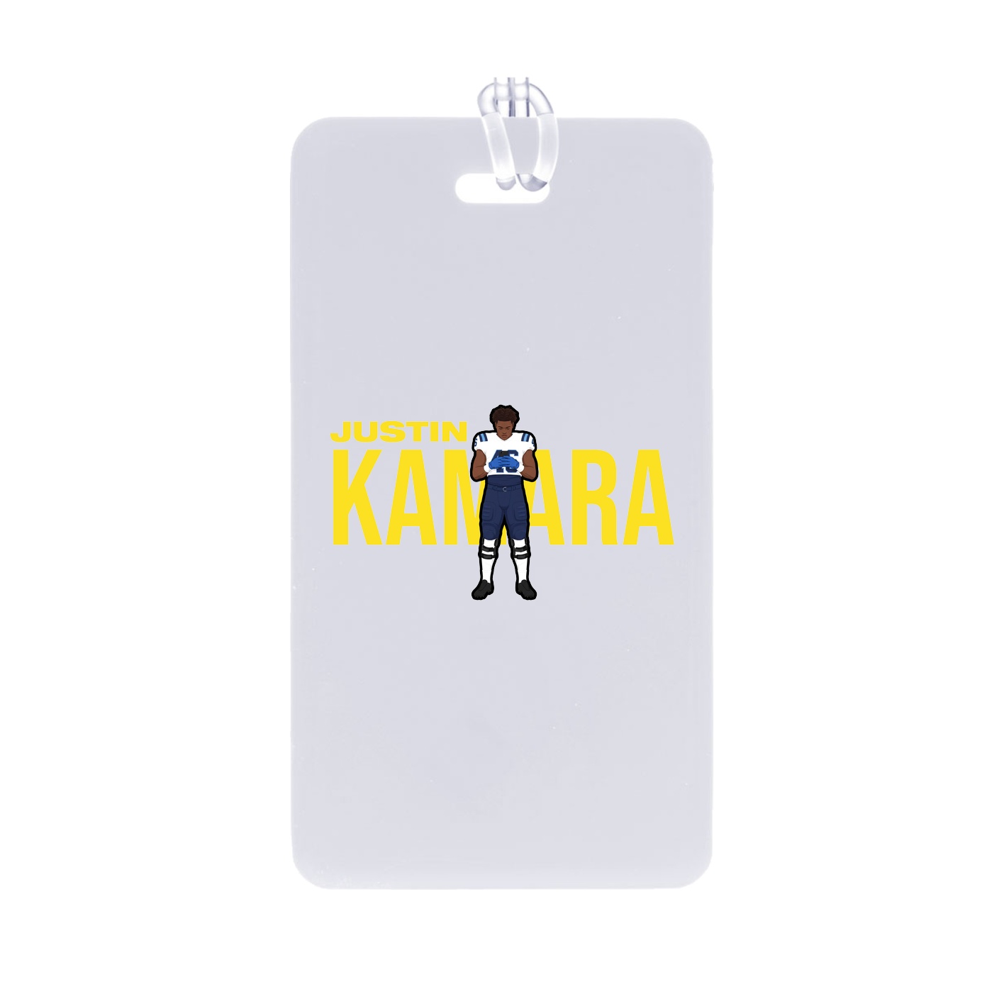 Bag Tag — Player Name in Classic