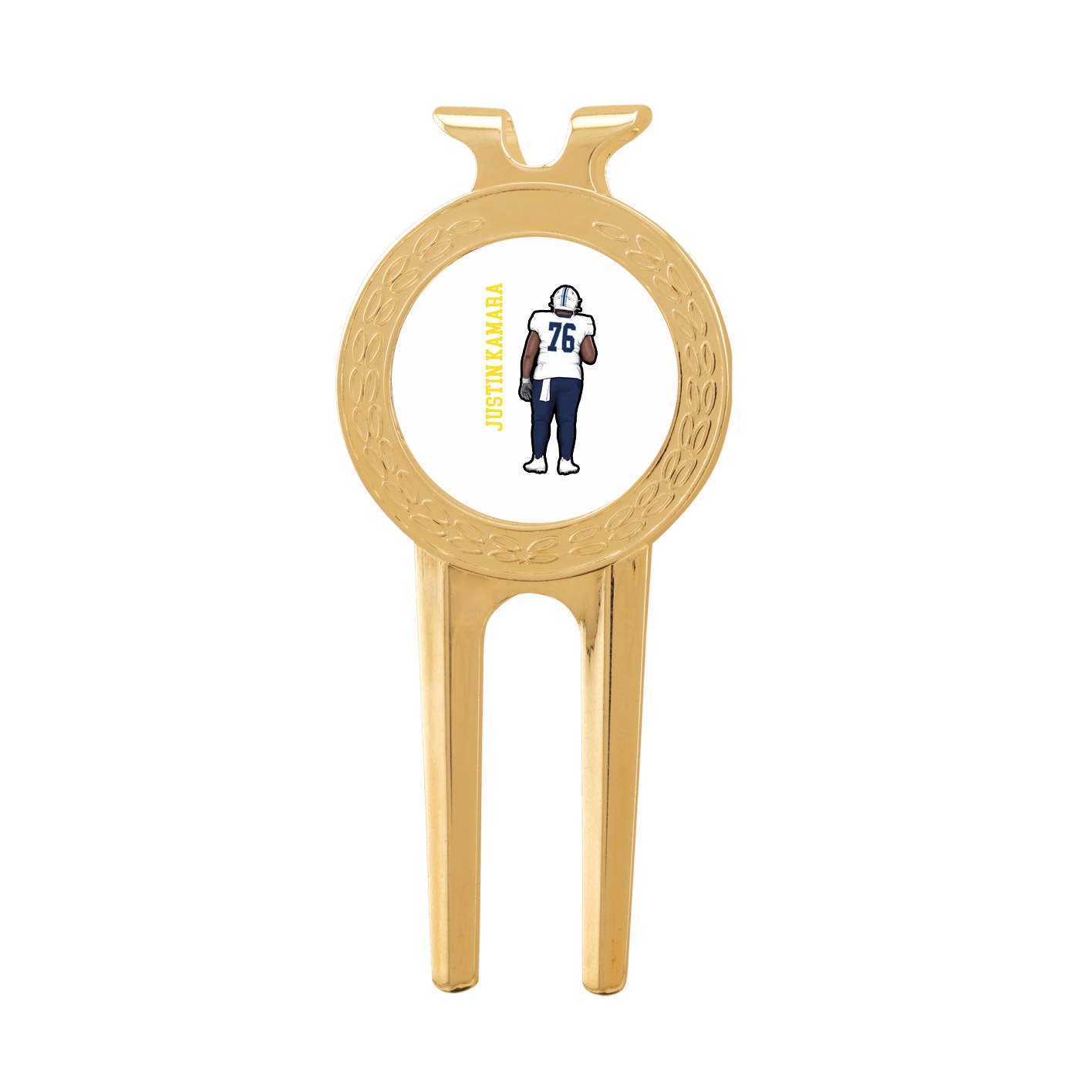 Divot Tool with Ball Marker — Name Vertical in Classic
