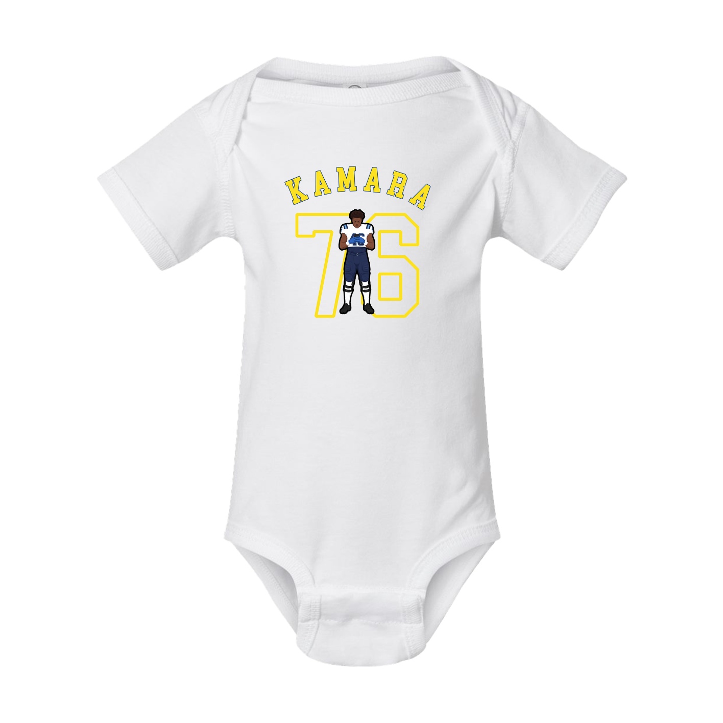 Baby Onesie — Shirsey Arch in White