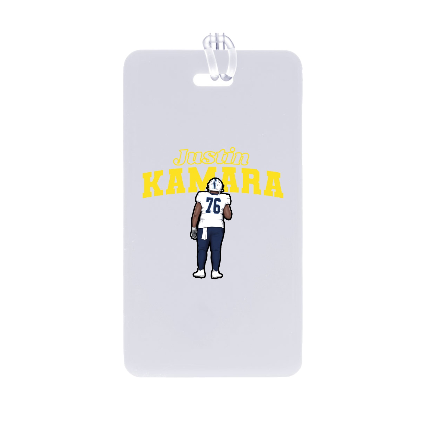 Bag Tag — Name Arch in Classic