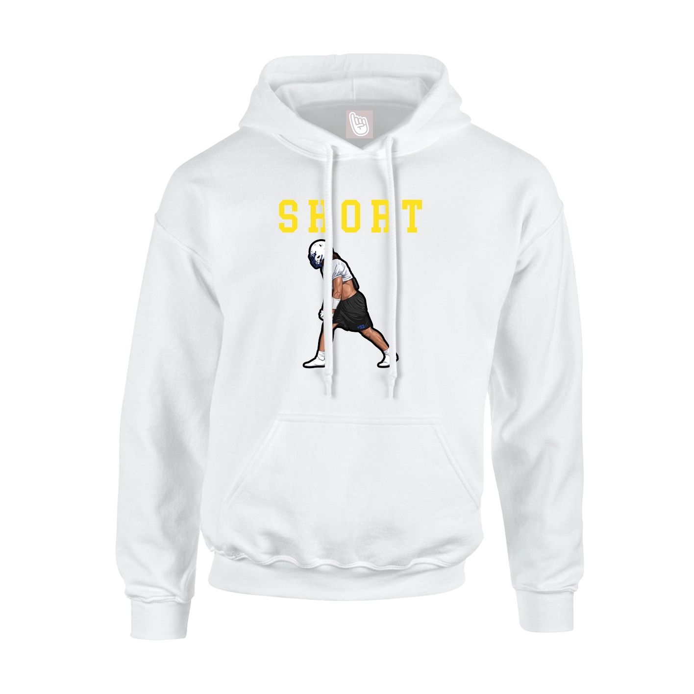 Hoodie — Shirsey in White