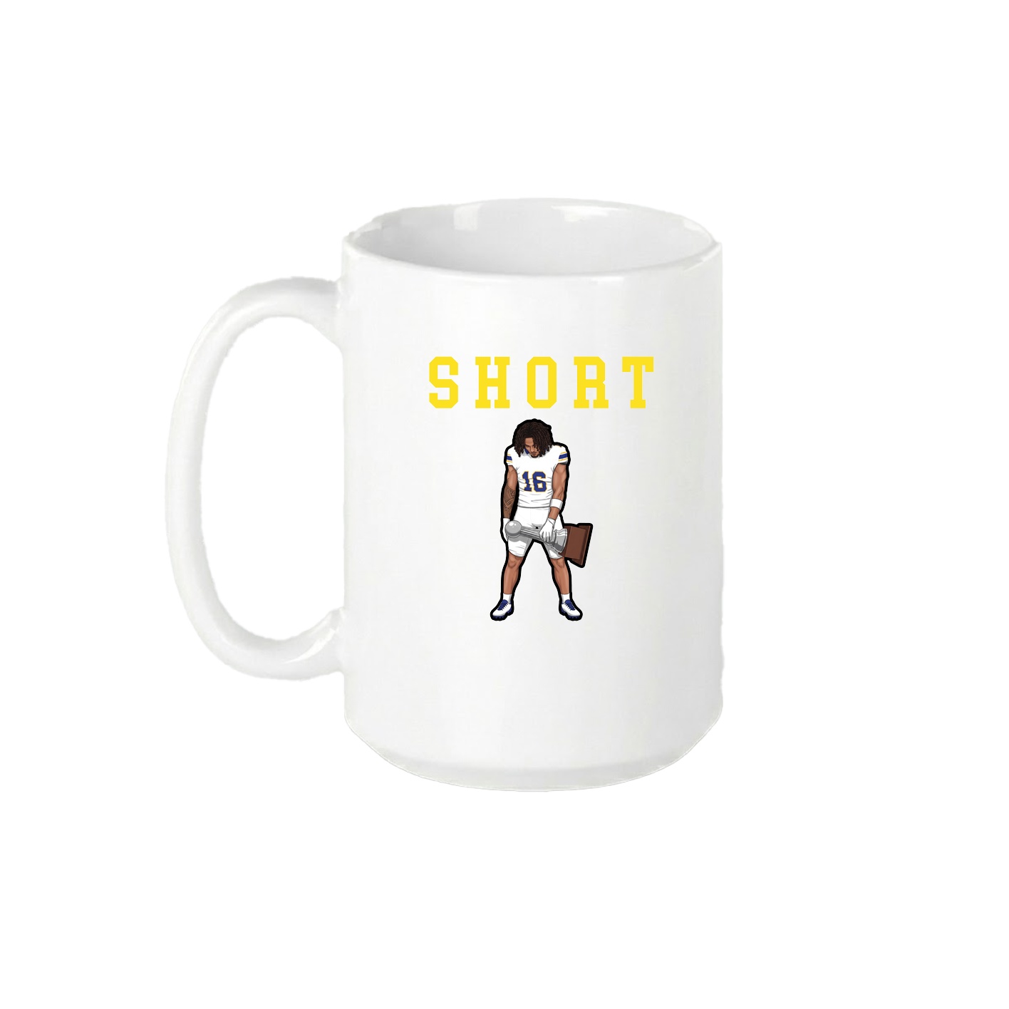 15oz Coffee Mug — Shirsey in White