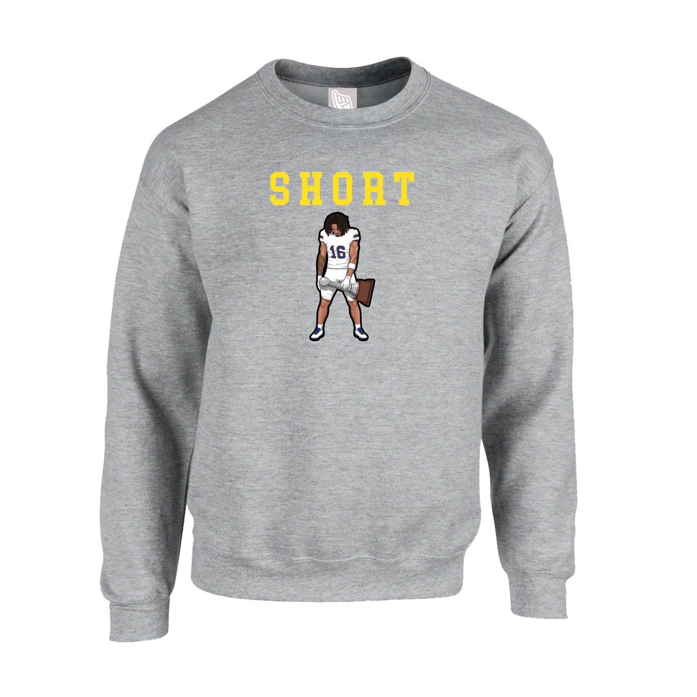 Fleece Crew — Shirsey in Grey