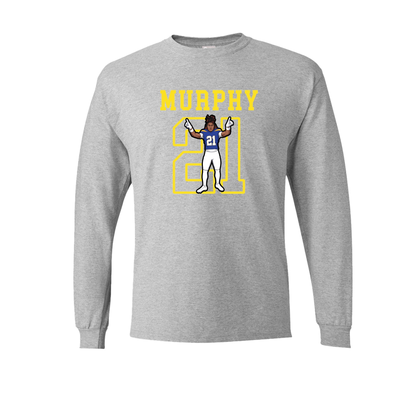Long Sleeve Tee — Shirsey in Grey