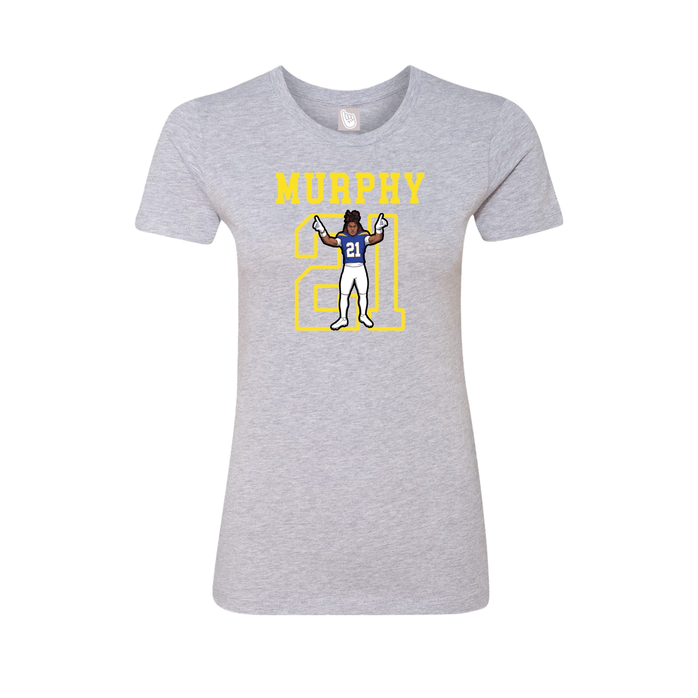 Fitted Women's Tee — Shirsey in Grey