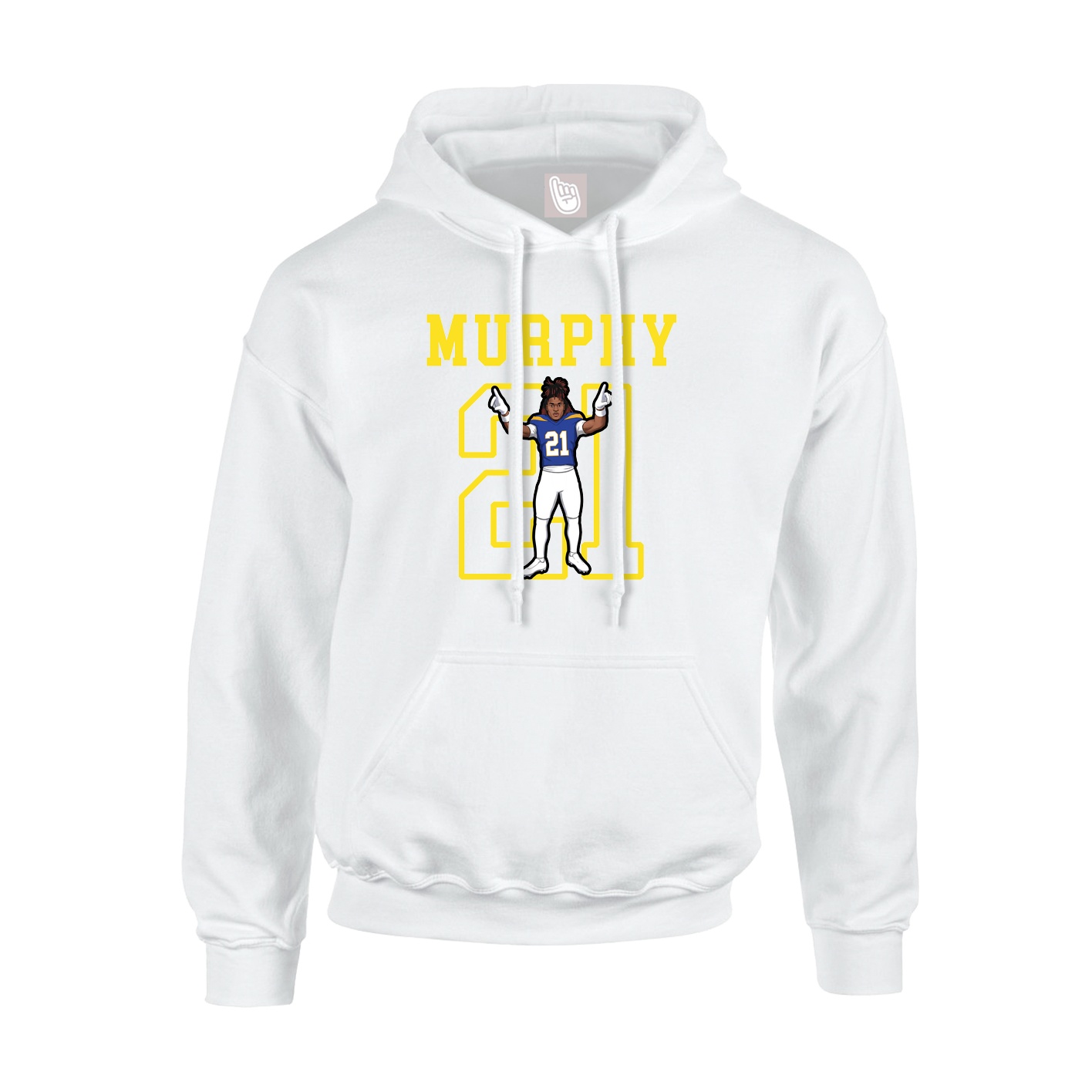 Youth Hoodie — Shirsey in White