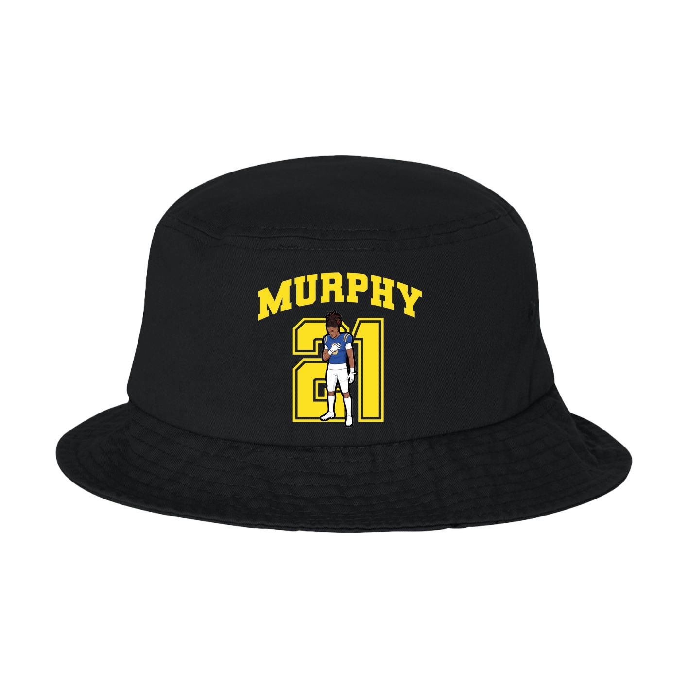Bucket Cap — Number in Black