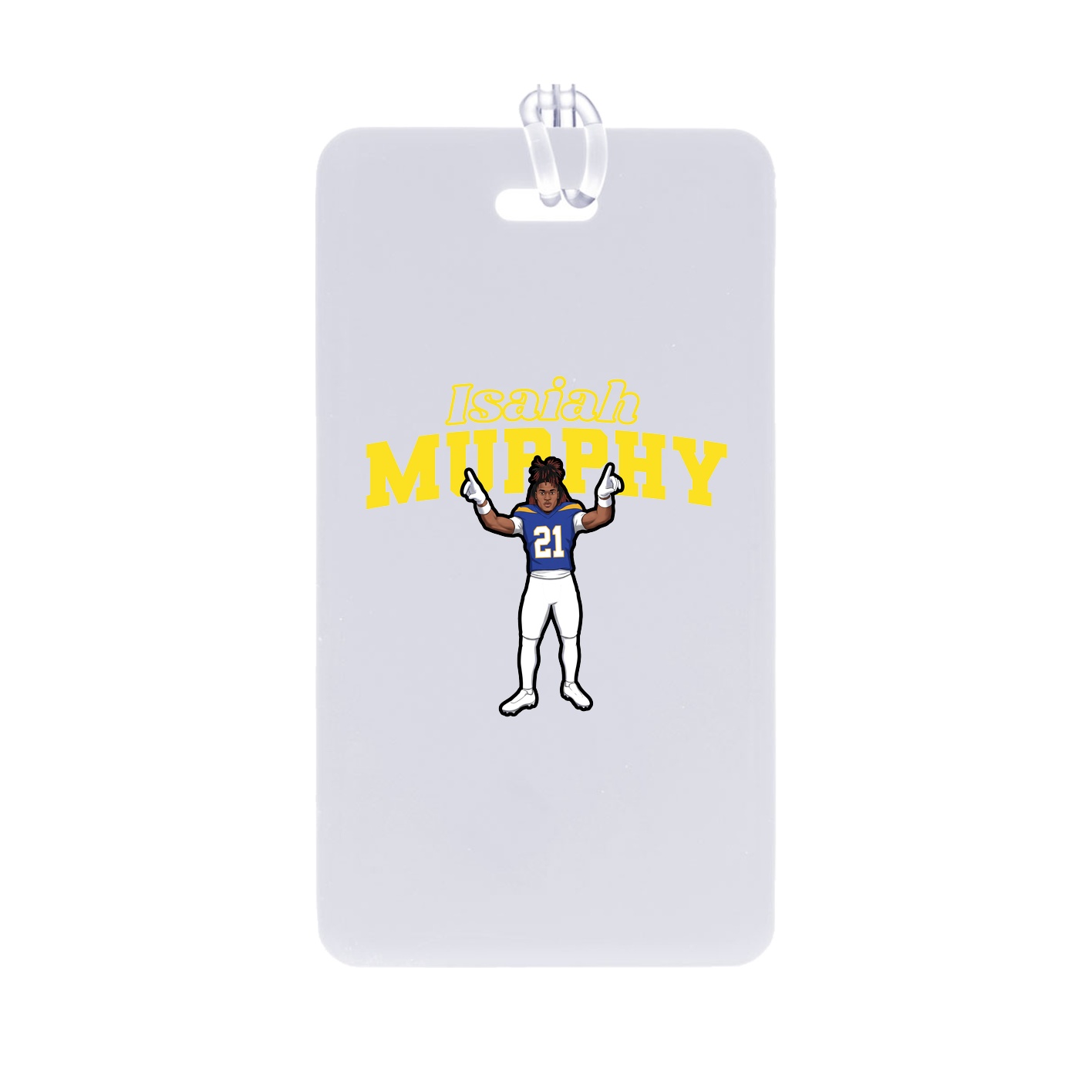 Bag Tag — Name Arch in Classic