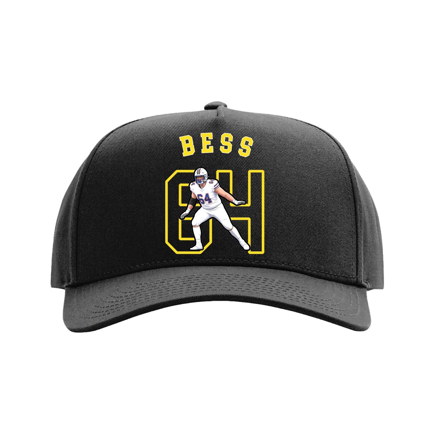 Full Fabric Five-Panel Champ Cap