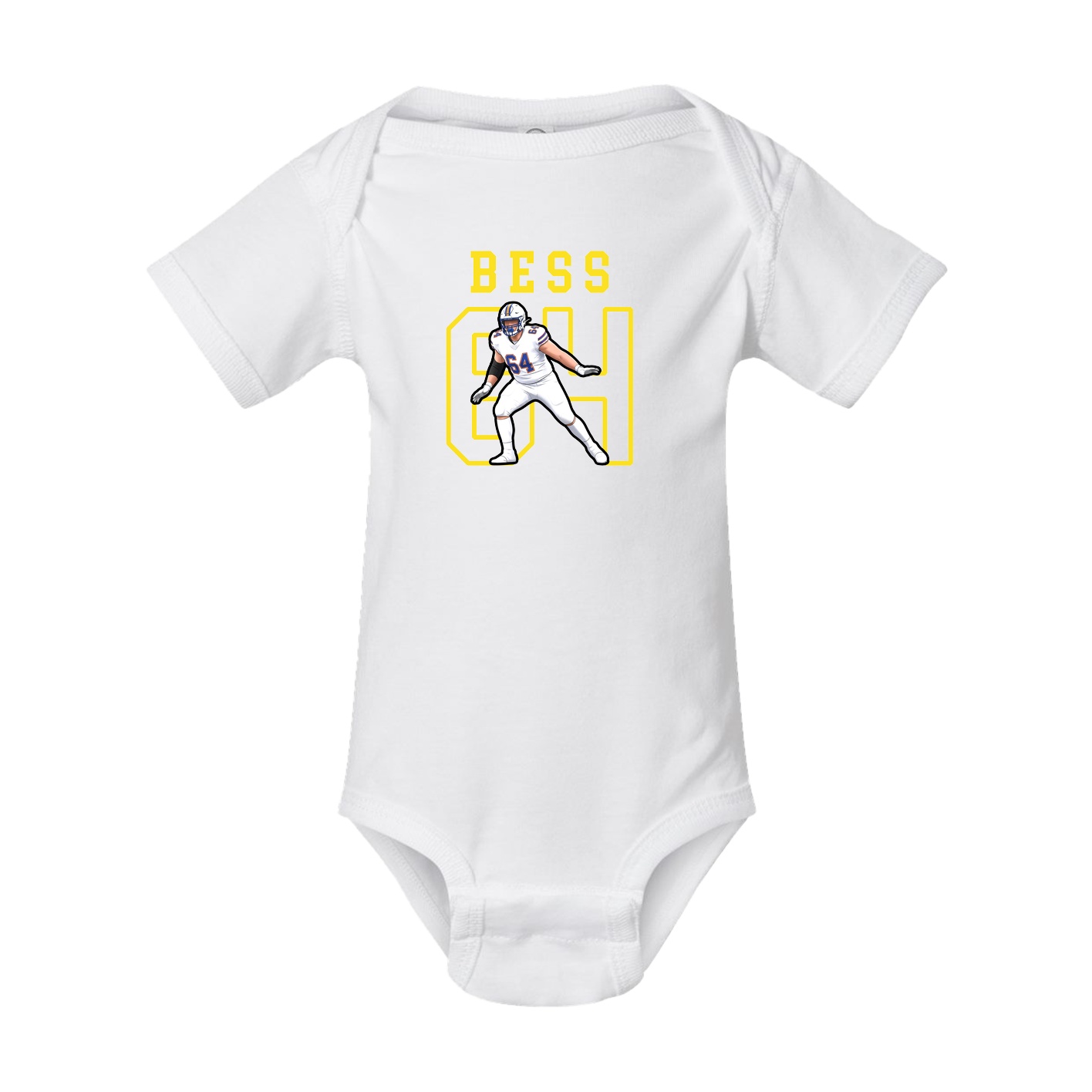 Baby Onesie — Shirsey in White