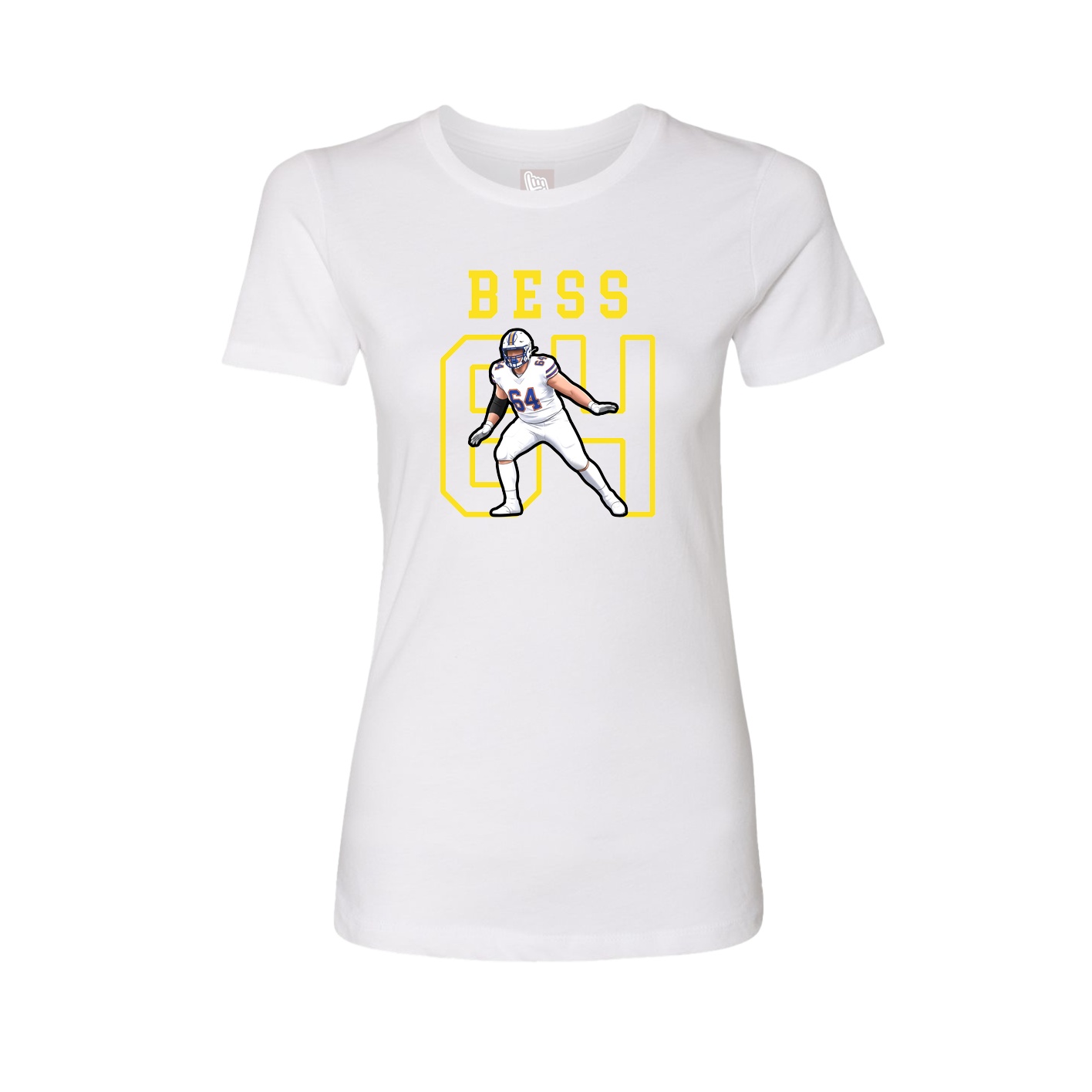 Fitted Women's Tee — Shirsey in White