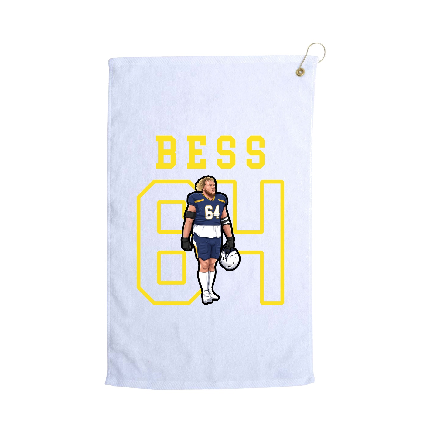 Golf Towel — Shirsey in White