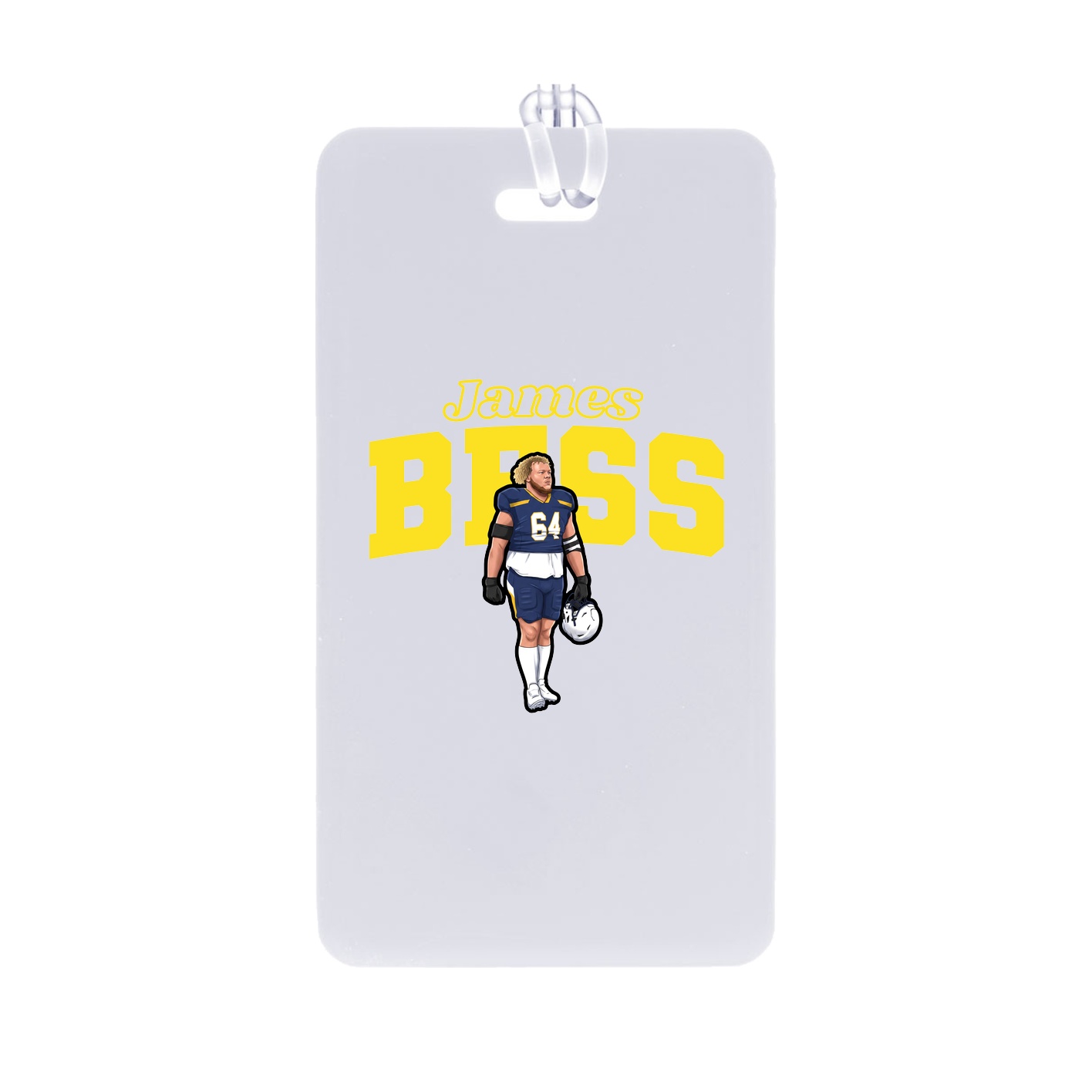Bag Tag — Name Arch in Classic
