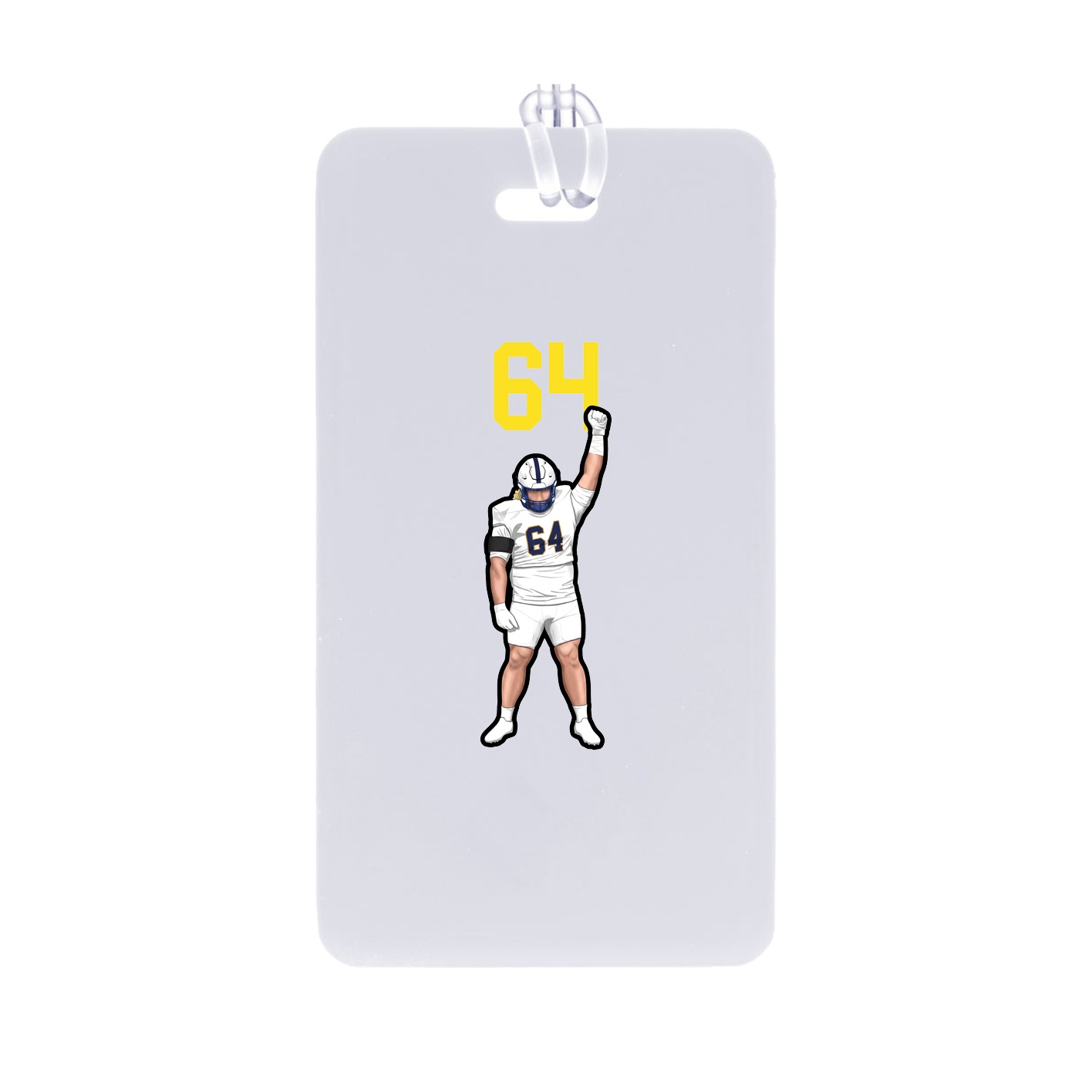 Bag Tag — Number Top in Classic