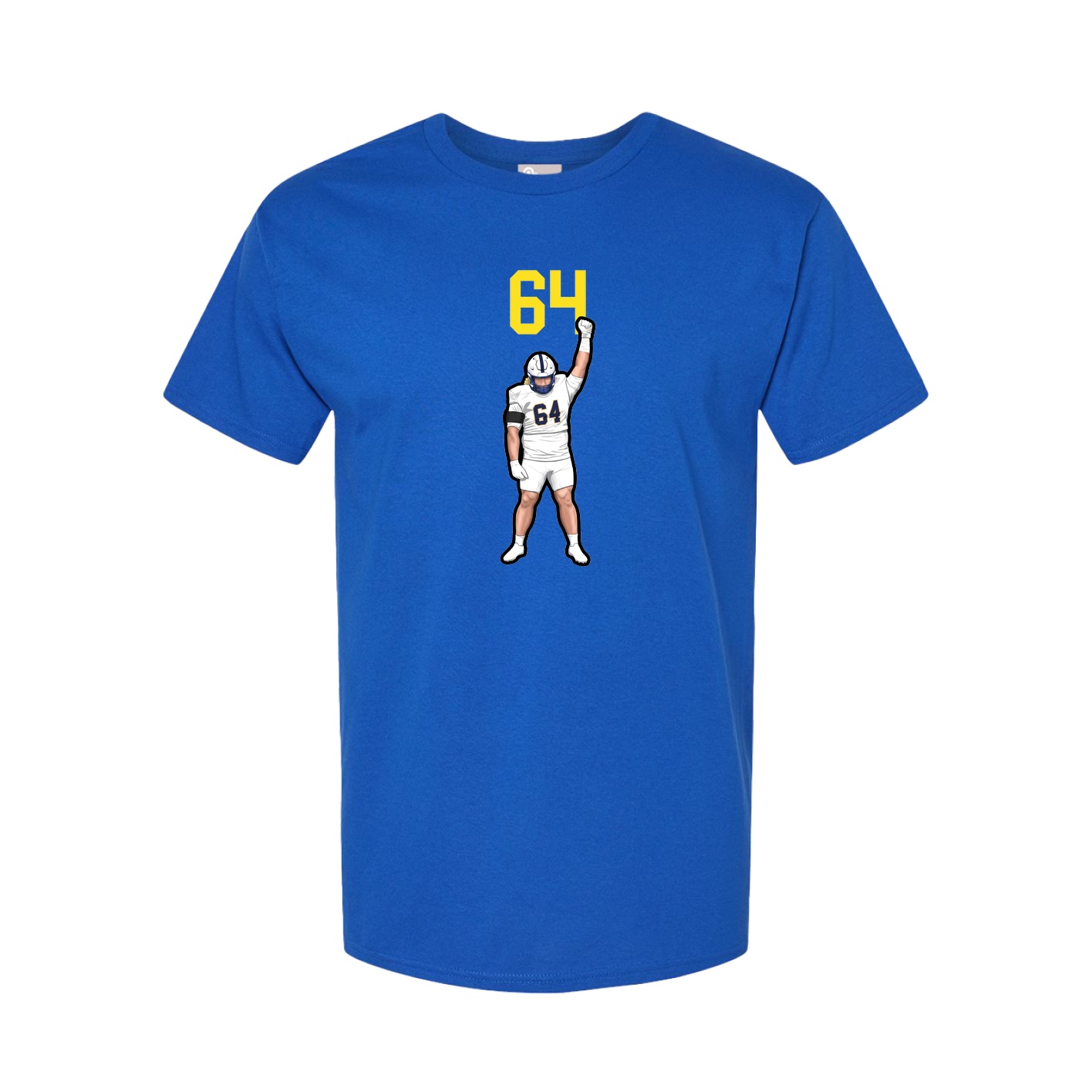 Tee — Number Top in Royal