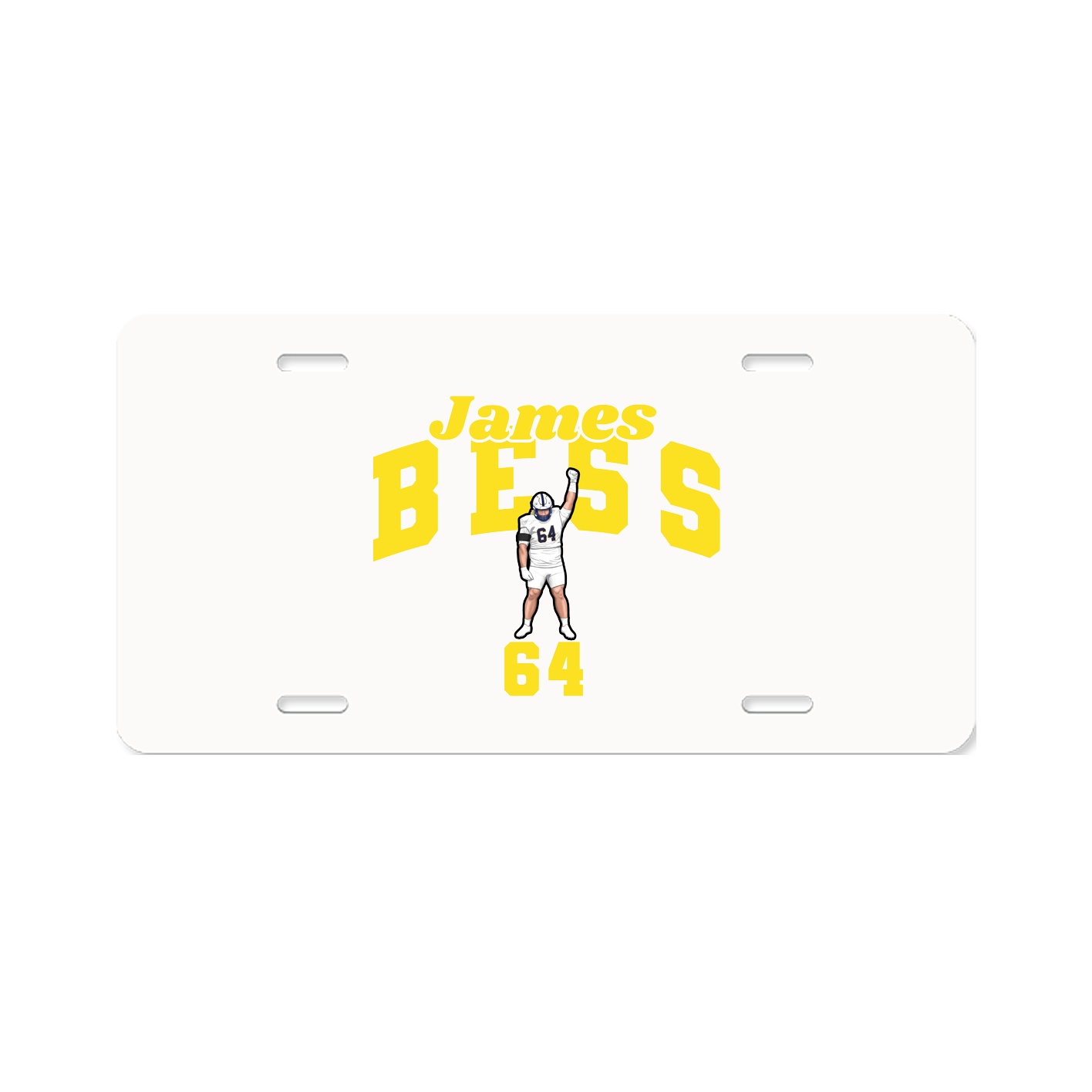 License Plate — Signature Arch in Classic