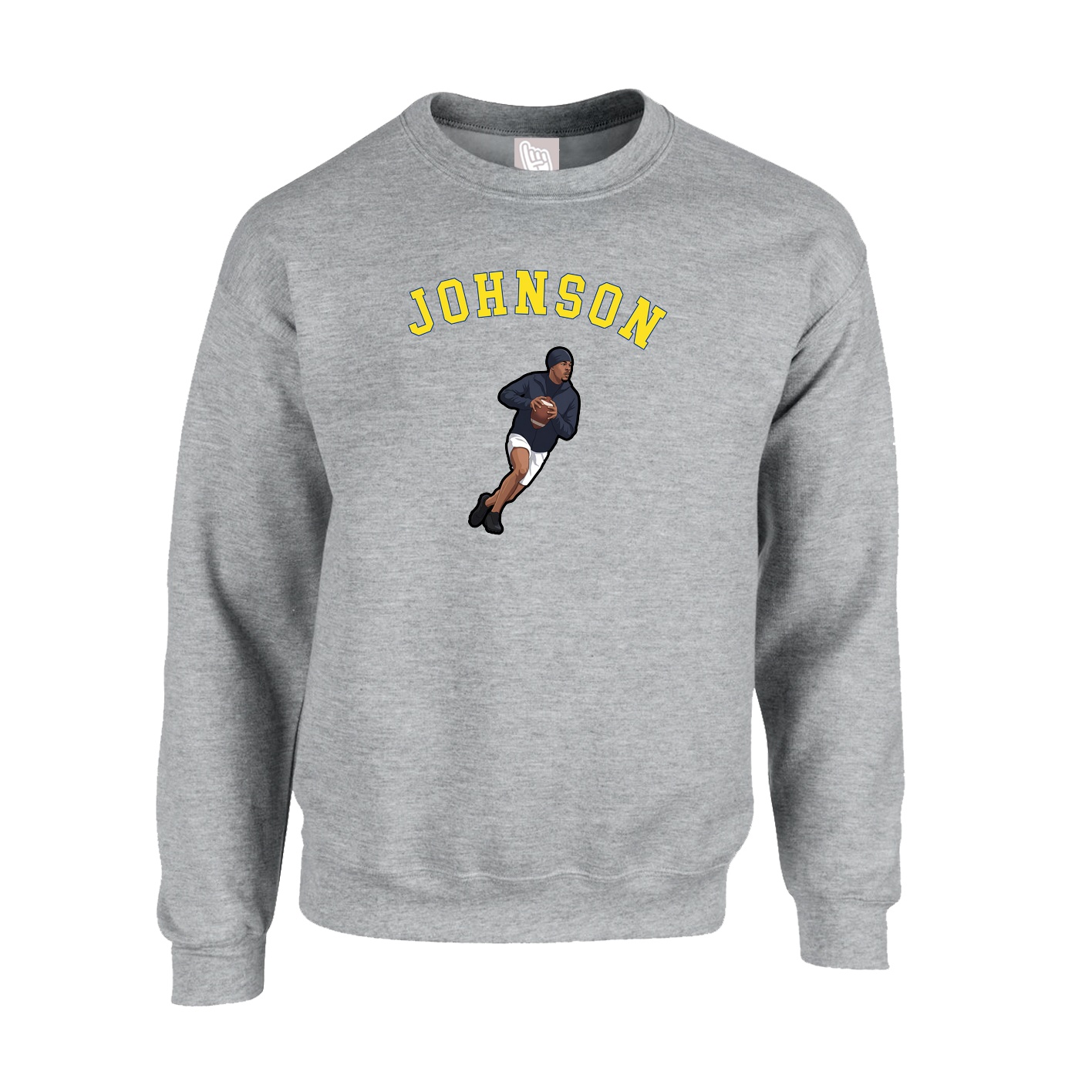 Fleece Crew — Shirsey Arch in Grey