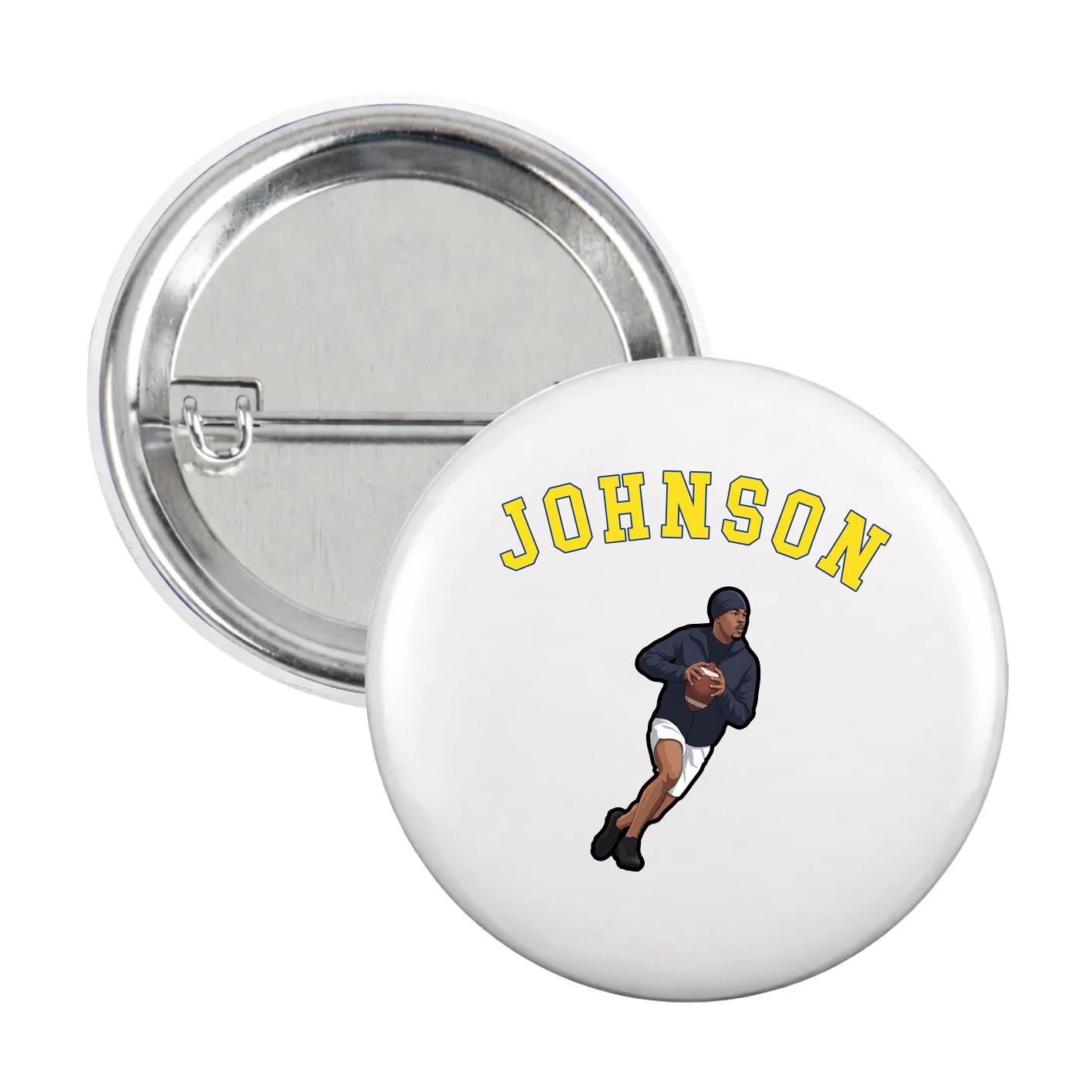Game Day Button — Shirsey Arch in White
