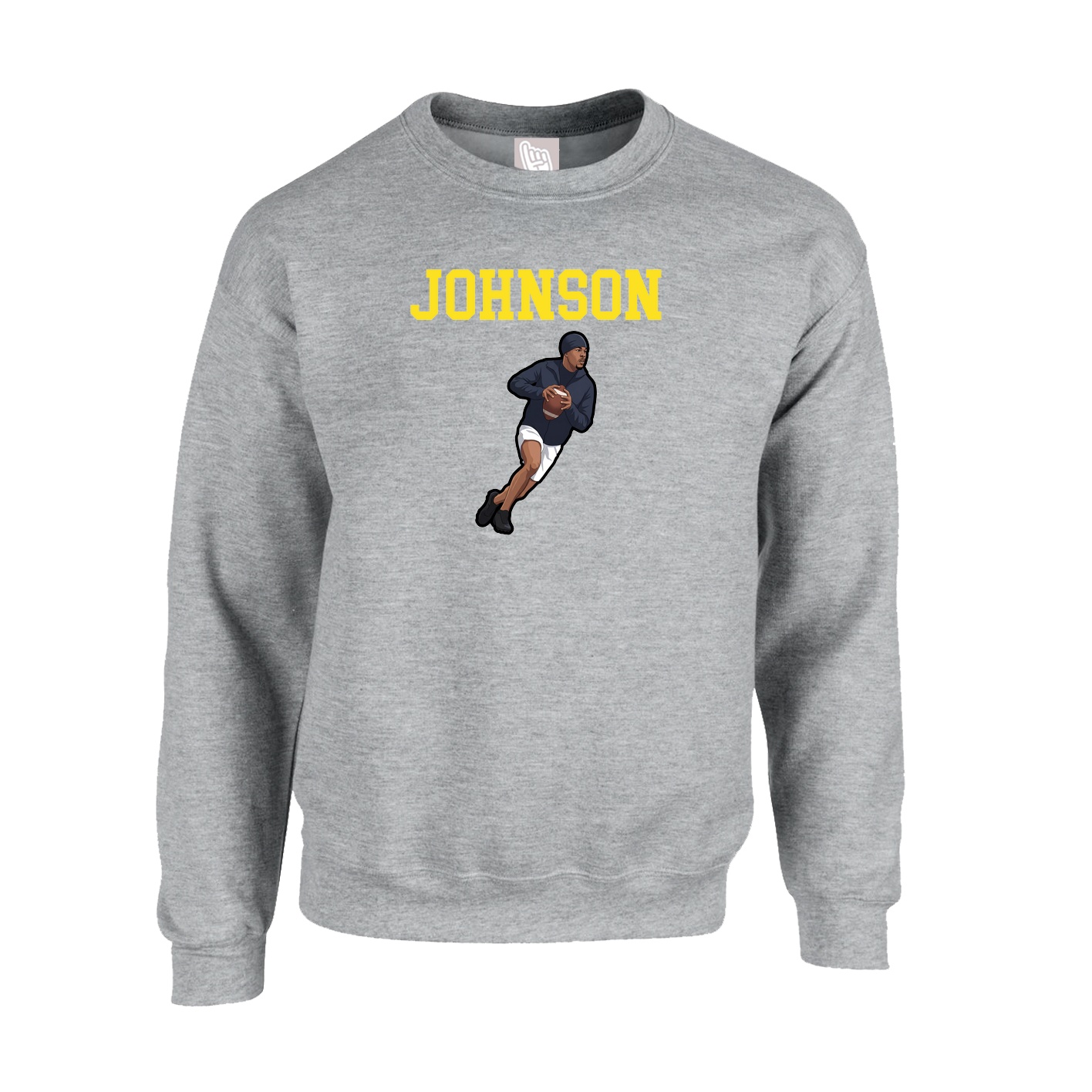 Fleece Crew — Shirsey in Grey