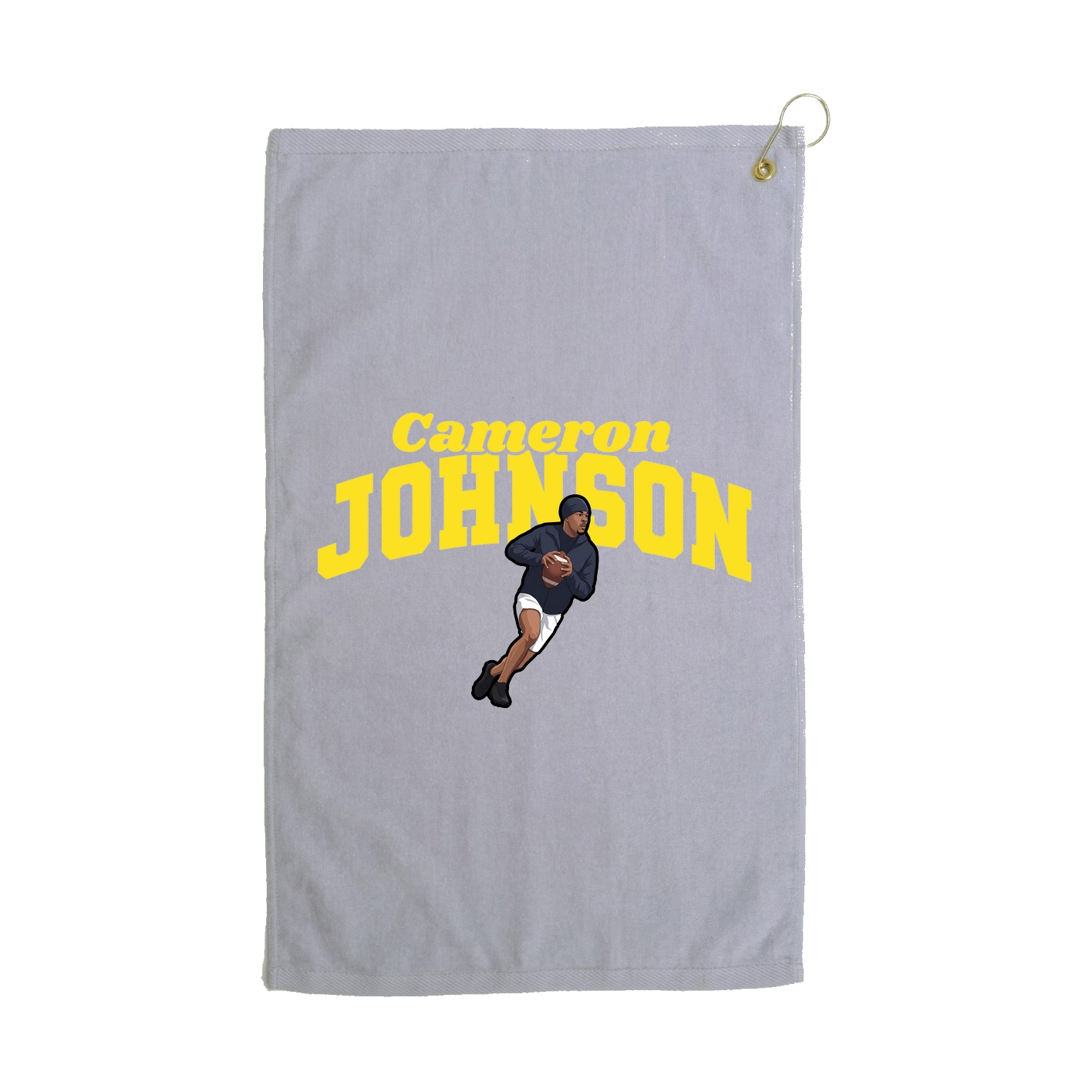 Golf Towel — Signature Arch in Grey