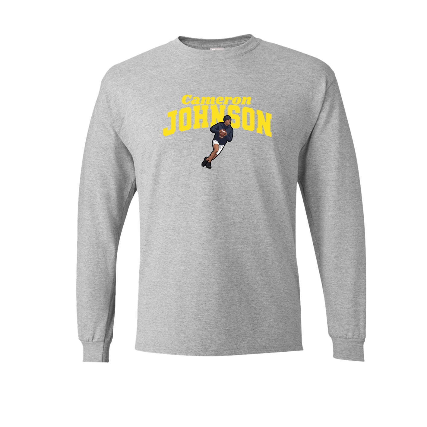Long Sleeve Tee — Signature Arch in Grey
