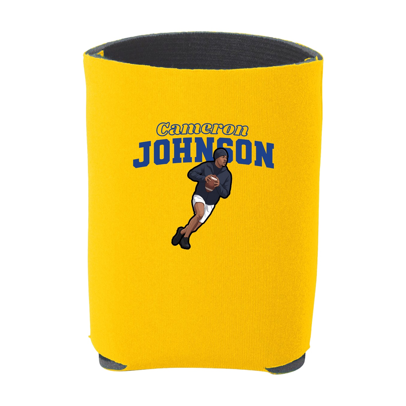 Can Holder — Name Arch in Yellow