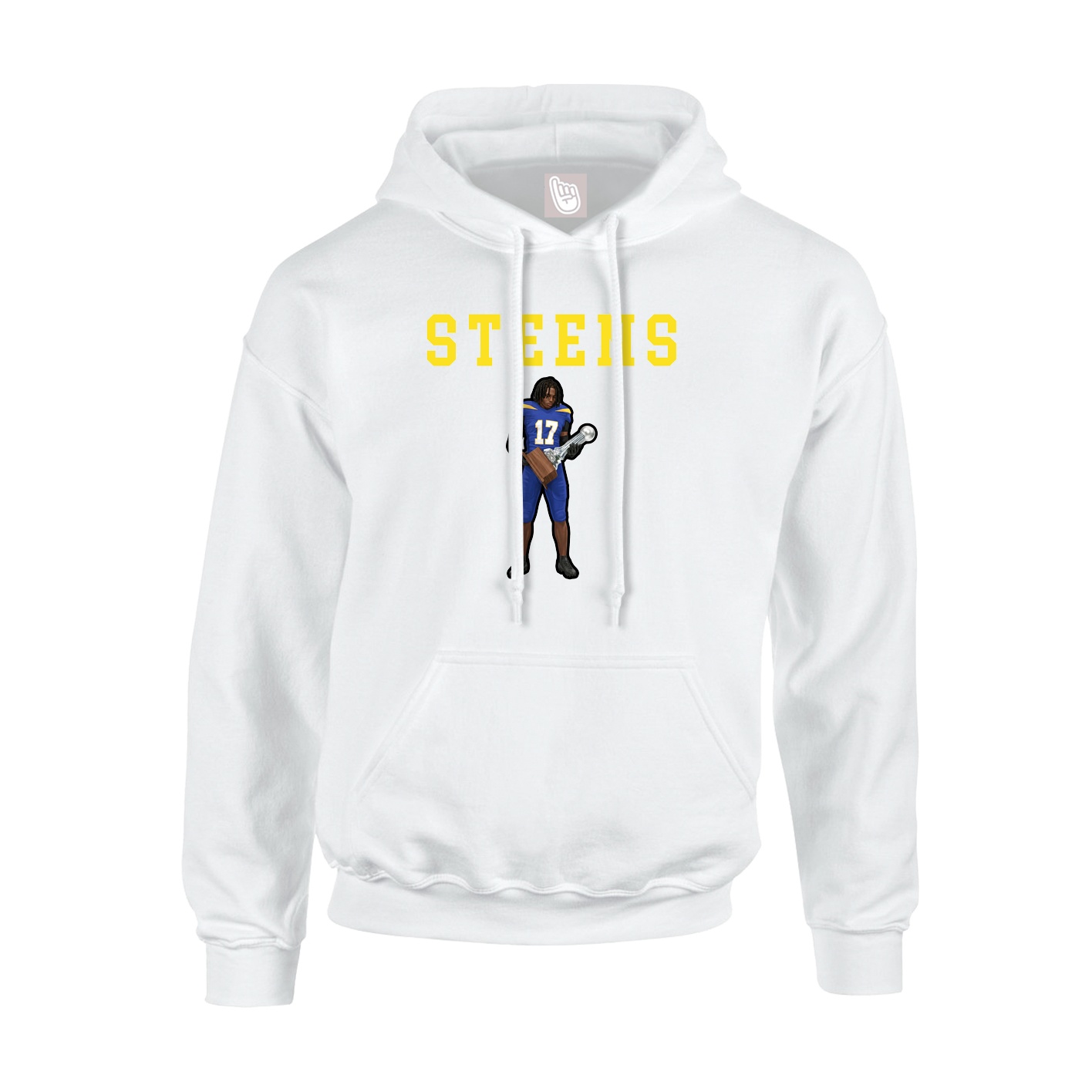 Youth Hoodie — Shirsey in White