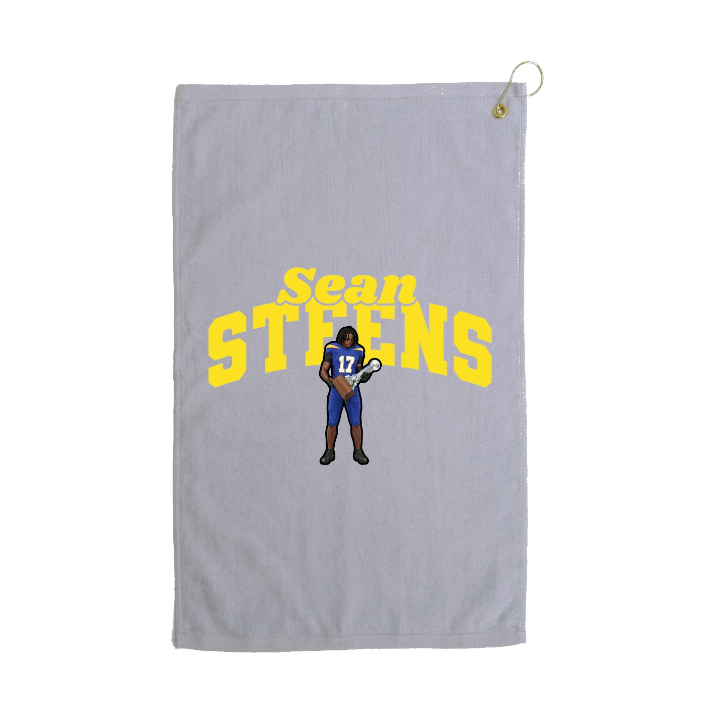 Golf Towel — Signature Arch in Grey