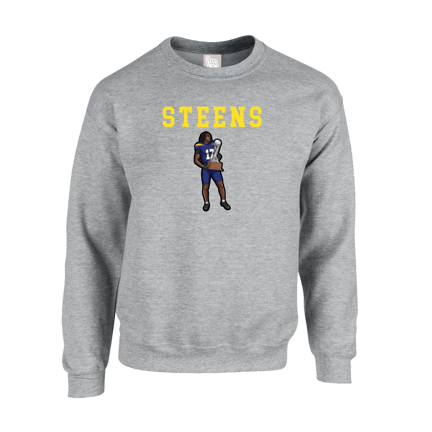 Fleece Crew — Shirsey in Grey