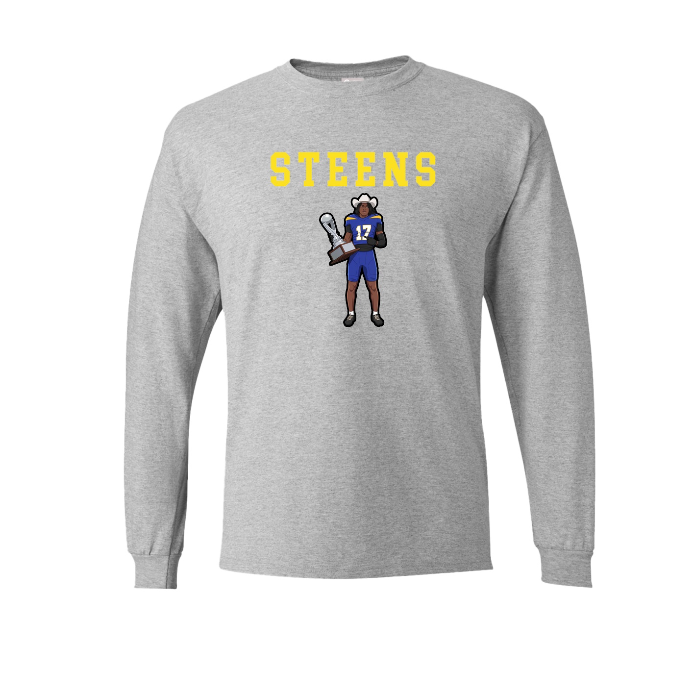 Long Sleeve Tee — Shirsey in Grey