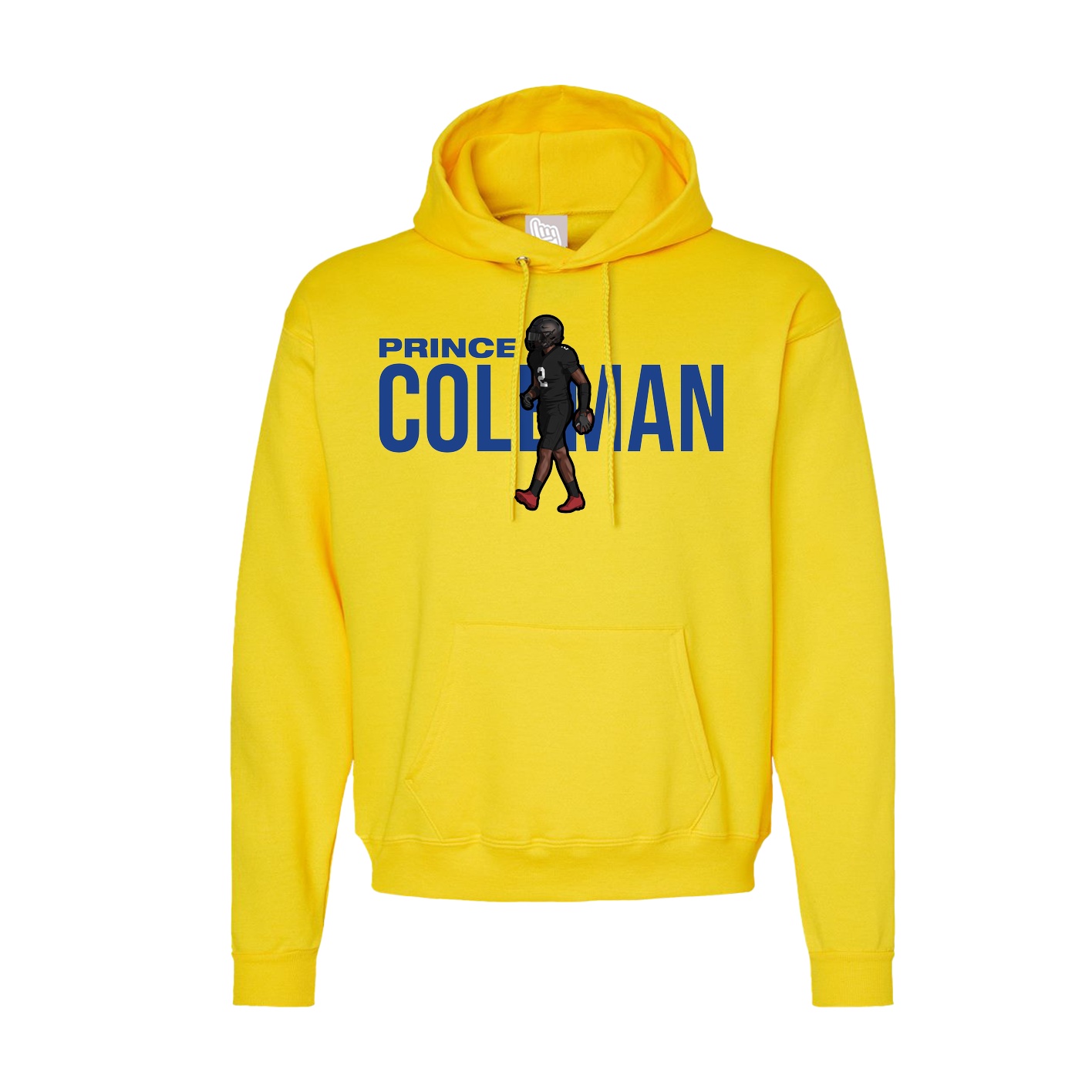 Hoodie — Player Name in Yellow