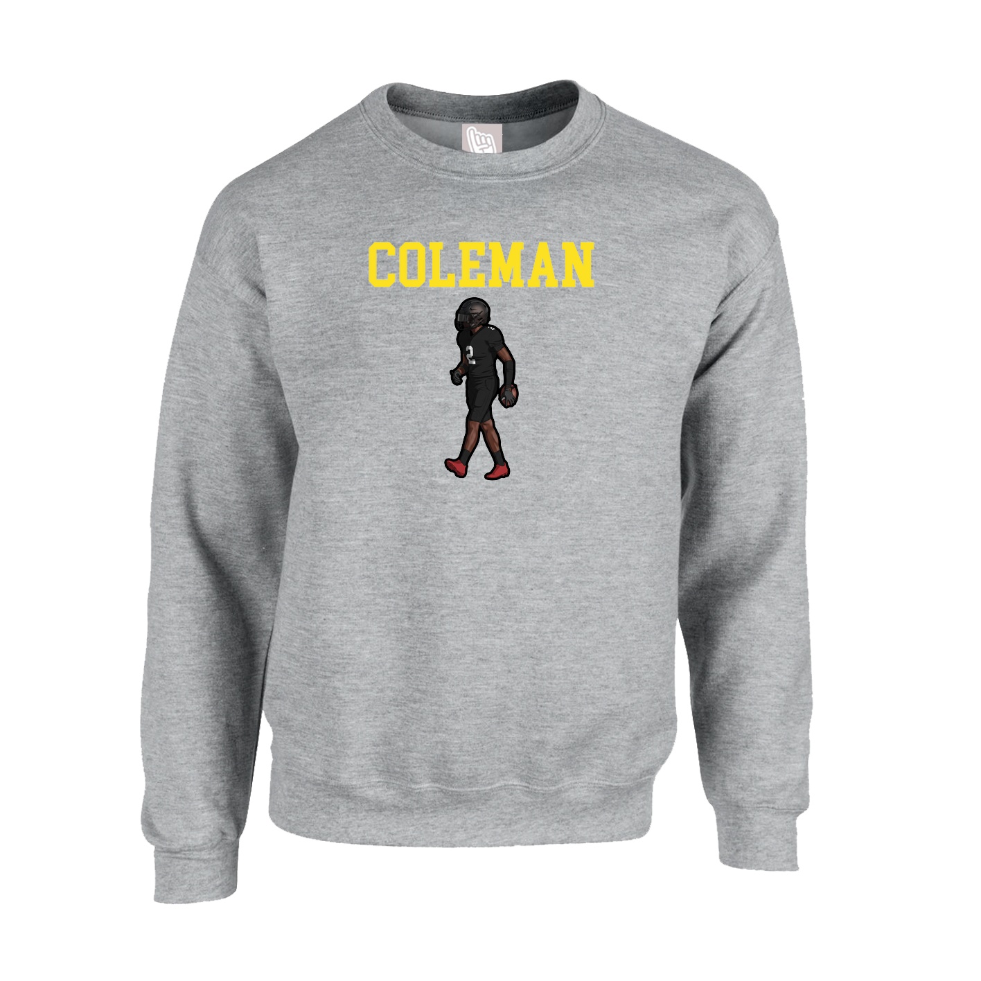 Fleece Crew — Shirsey in Grey