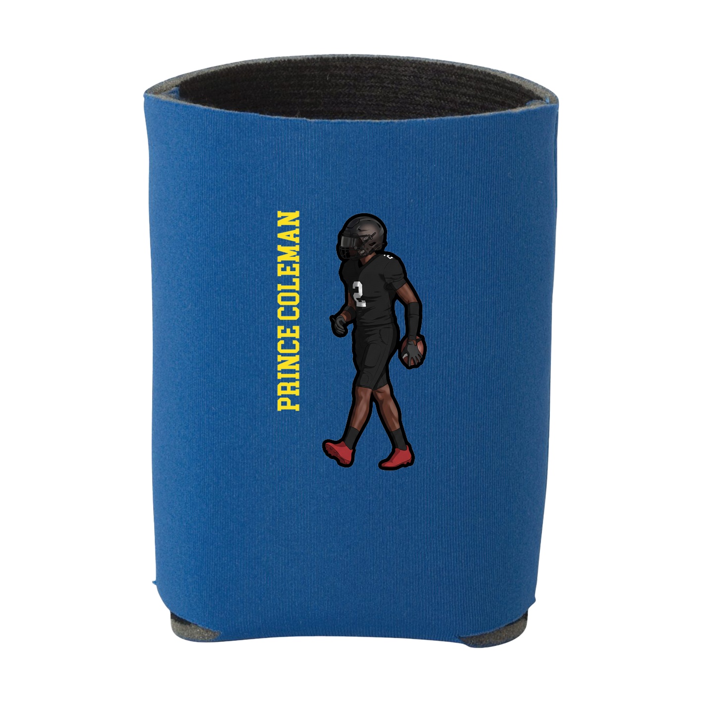 Can Holder — Name Vertical in Royal