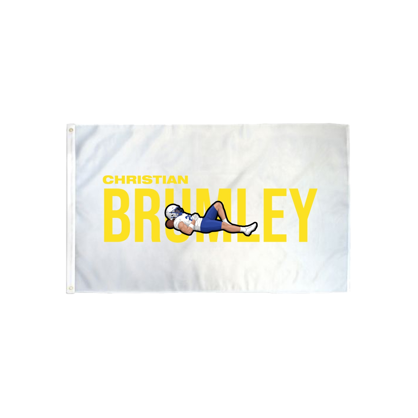3x5 Flag — Player Name in Classic