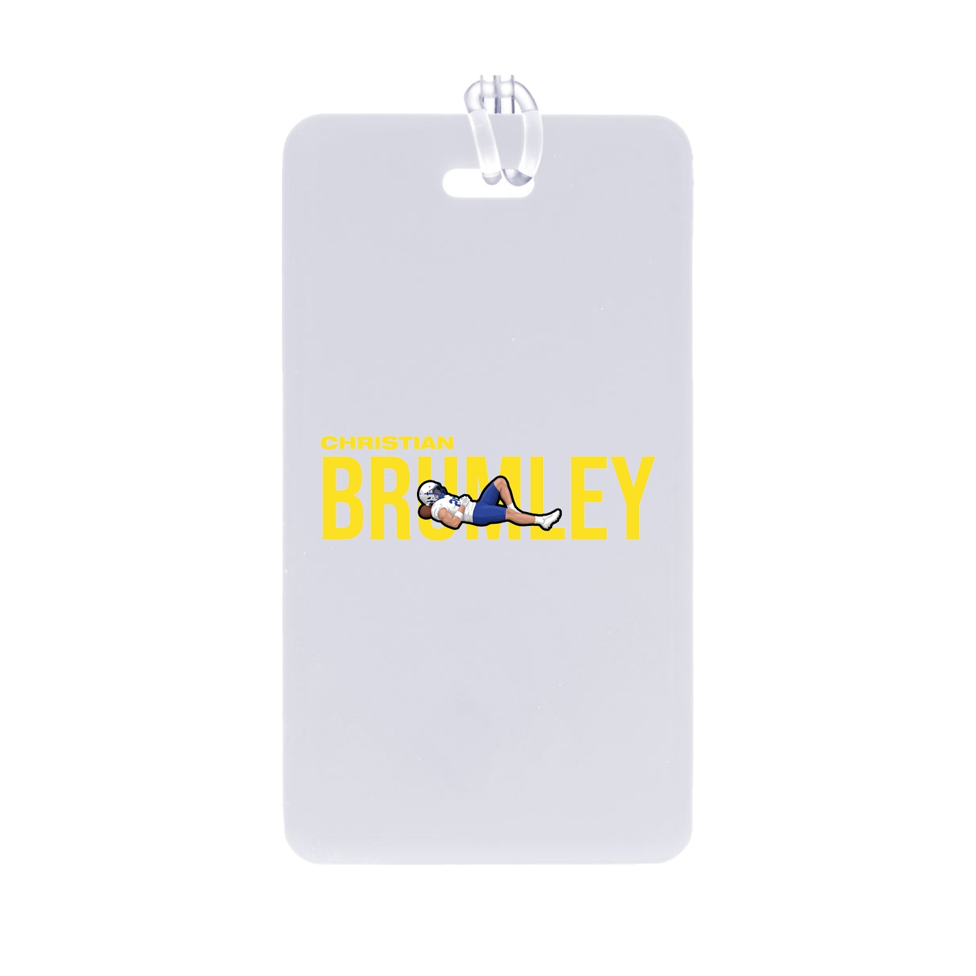 Bag Tag — Player Name in Classic