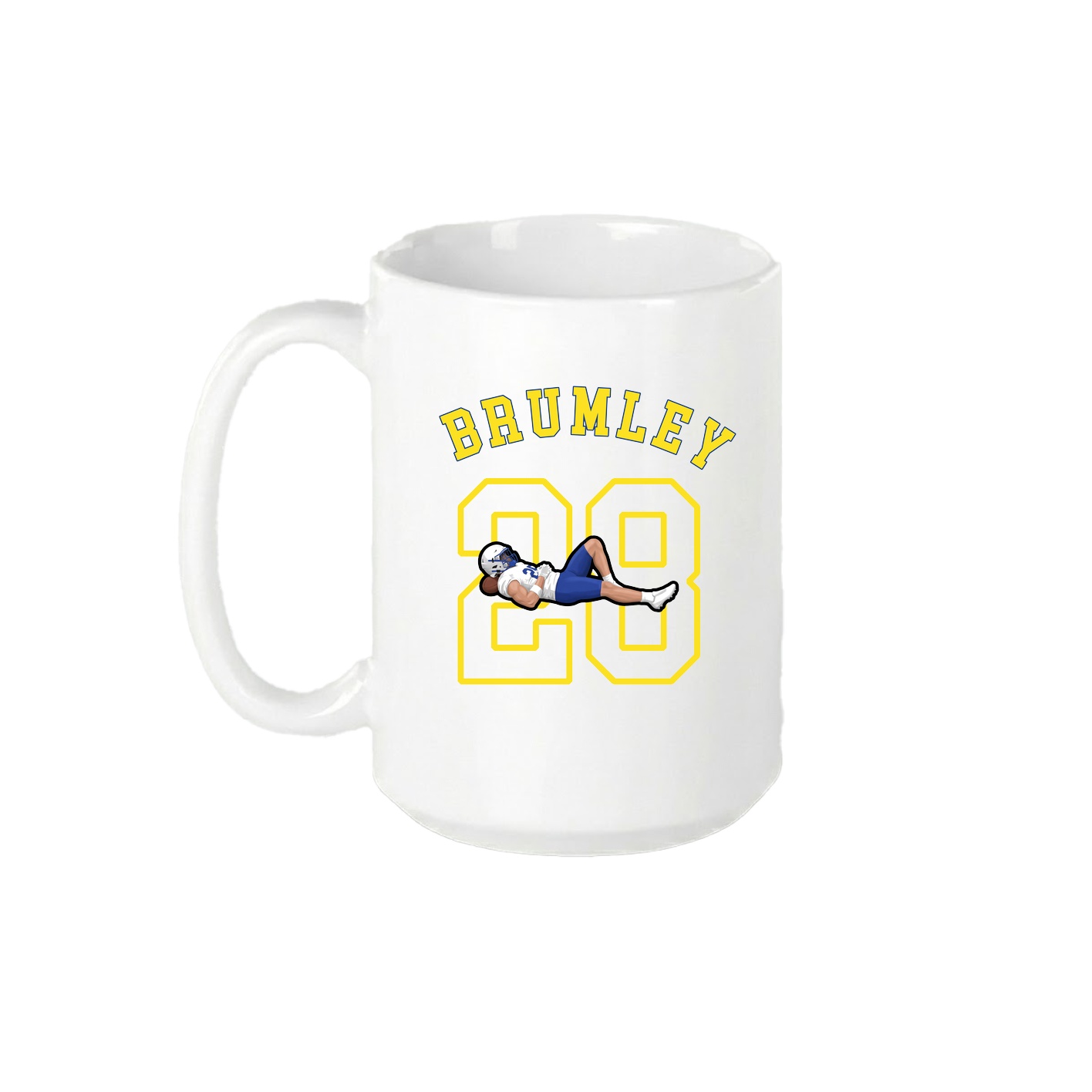 15oz Coffee Mug — Shirsey Arch in White