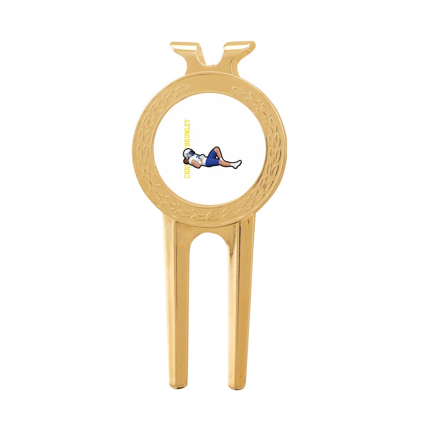 Divot Tool with Ball Marker — Name Vertical in Classic