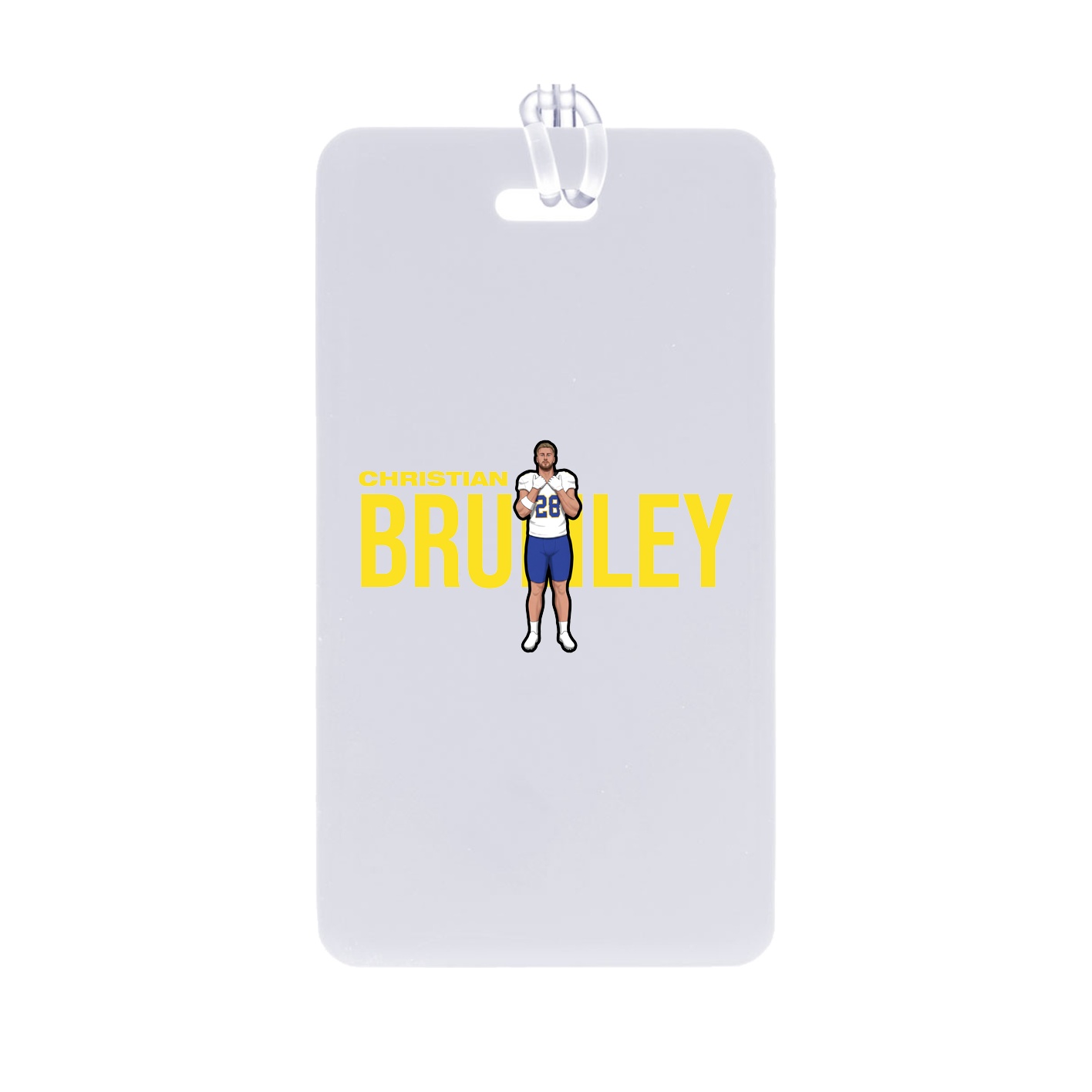 Bag Tag — Player Name in Classic