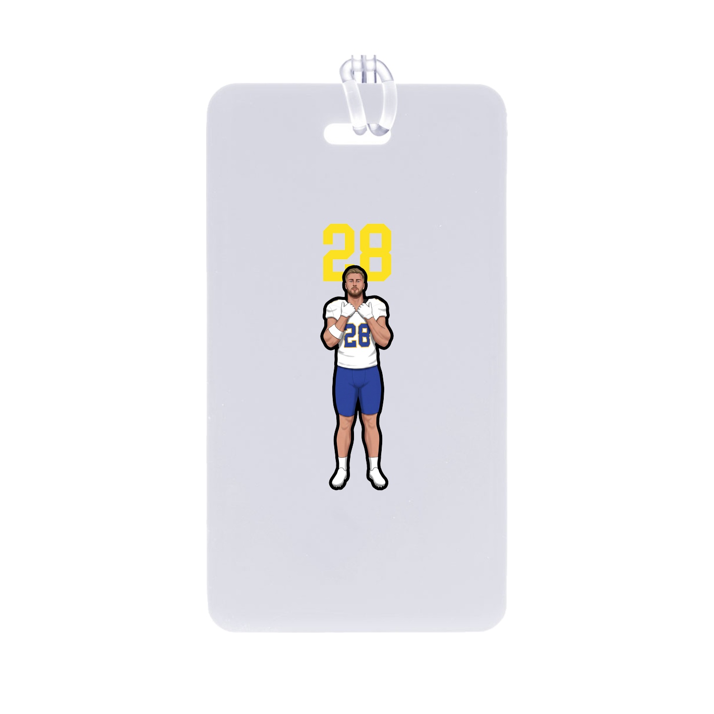 Bag Tag — Number Top in Classic