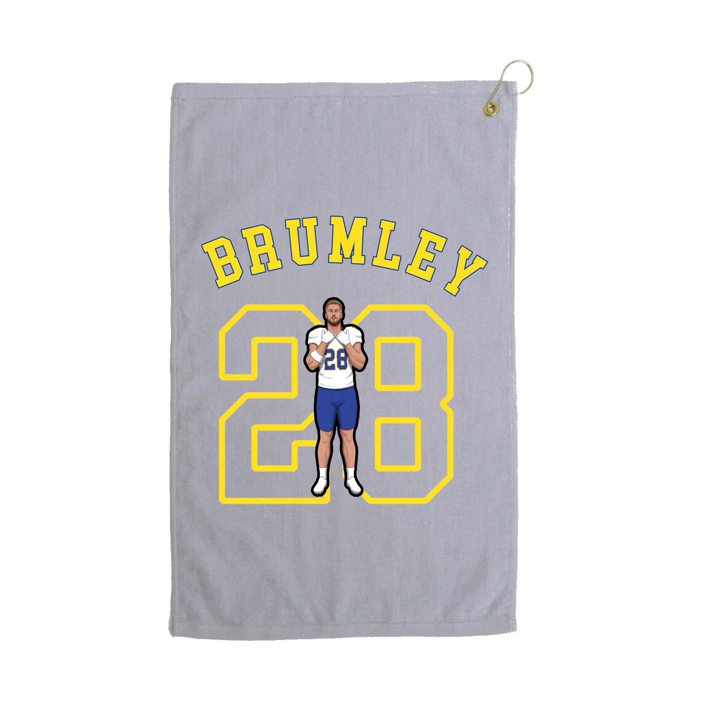 Golf Towel — Shirsey Arch in Grey