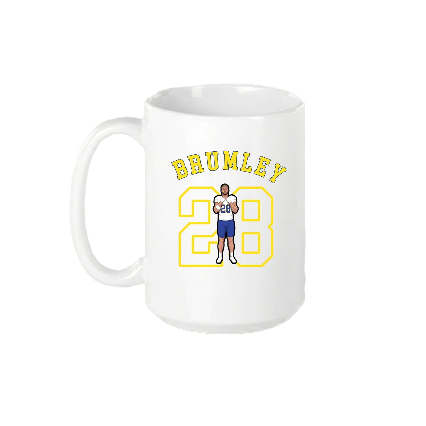 15oz Coffee Mug — Shirsey Arch in White