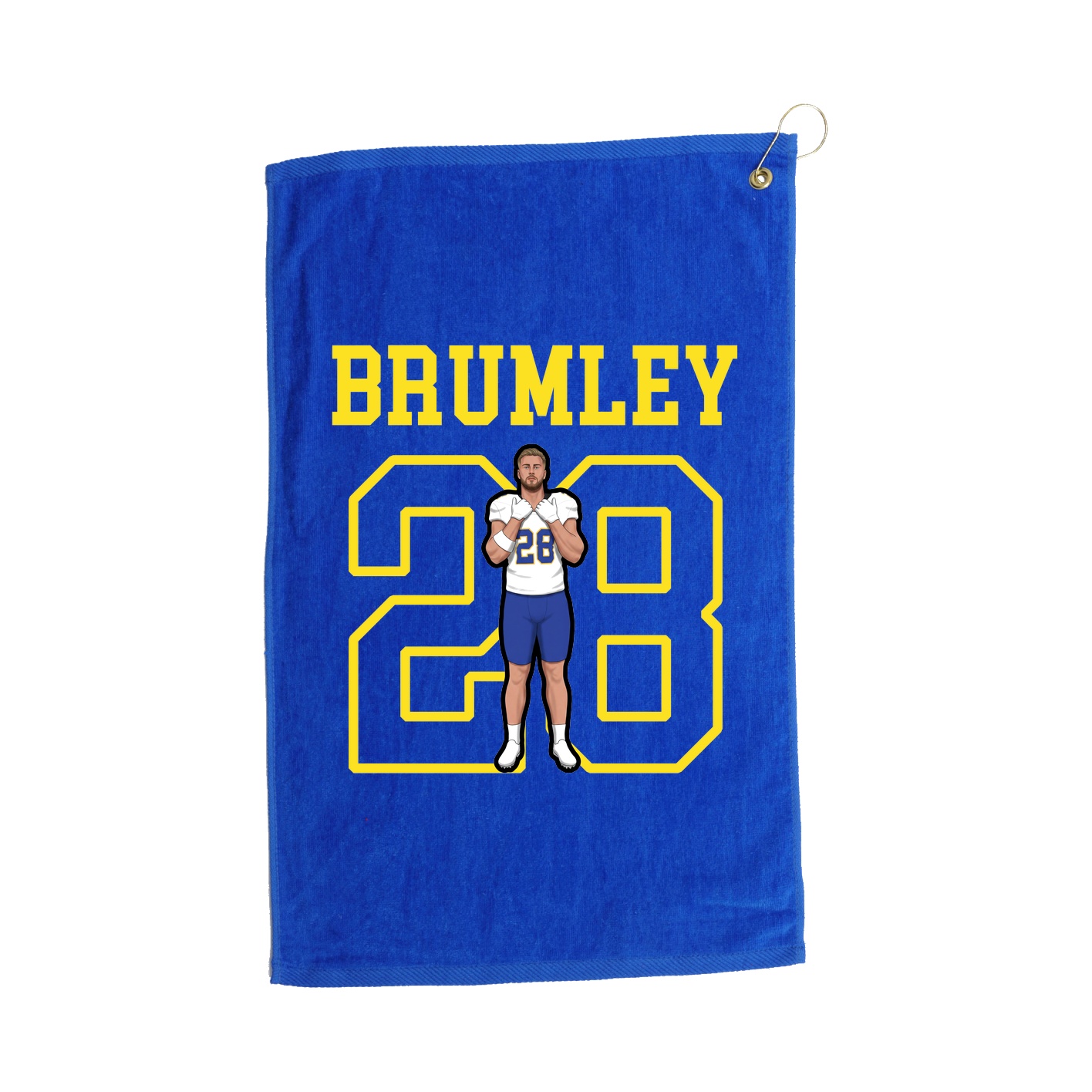 Golf Towel — Shirsey in Royal